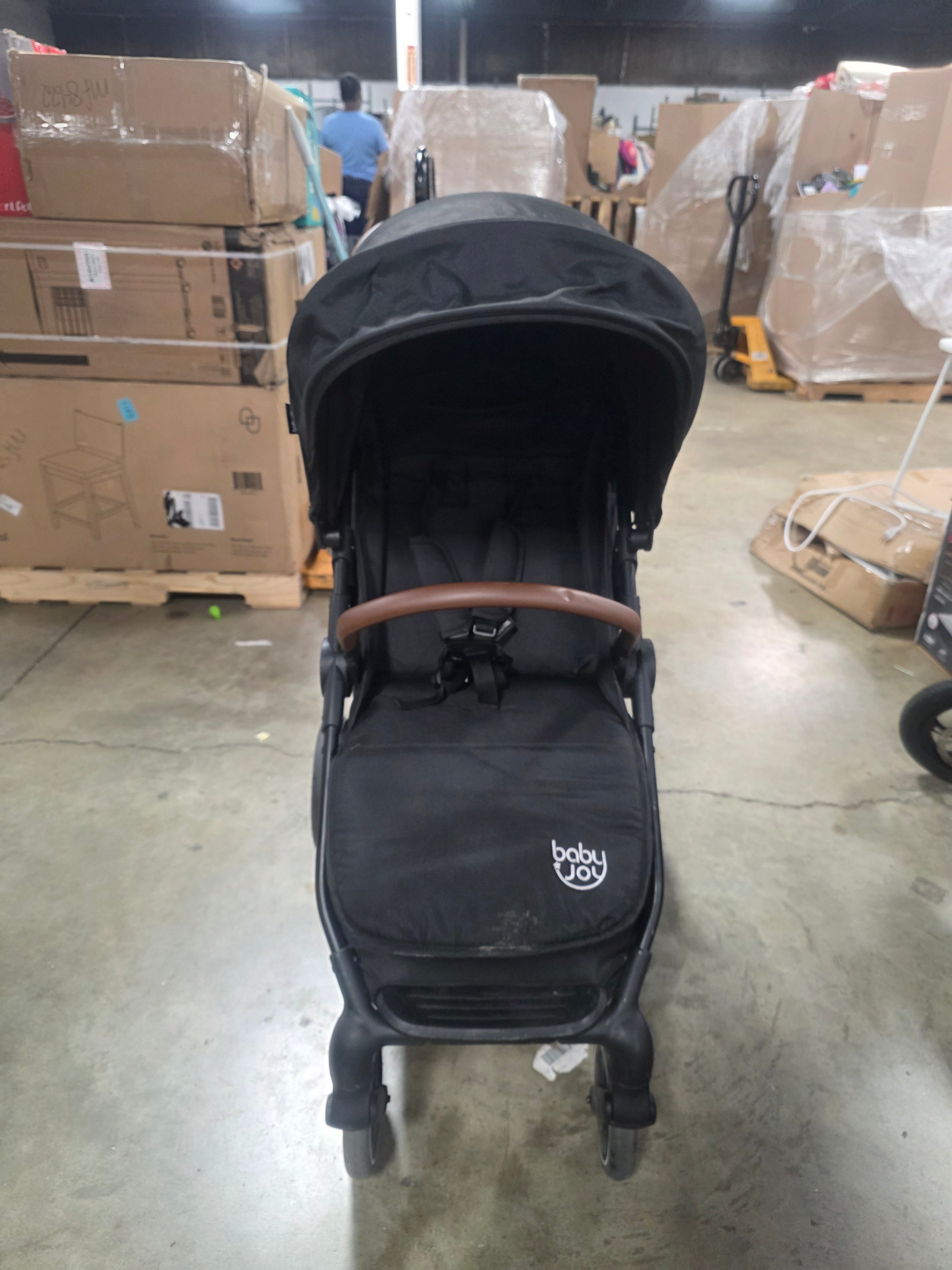 High Landscape Baby Stroller Pushchair w/ Expandable & Footmuff Canopy