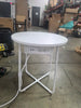 Side Table with Charging Station Drink Bedside Nightstand End Table