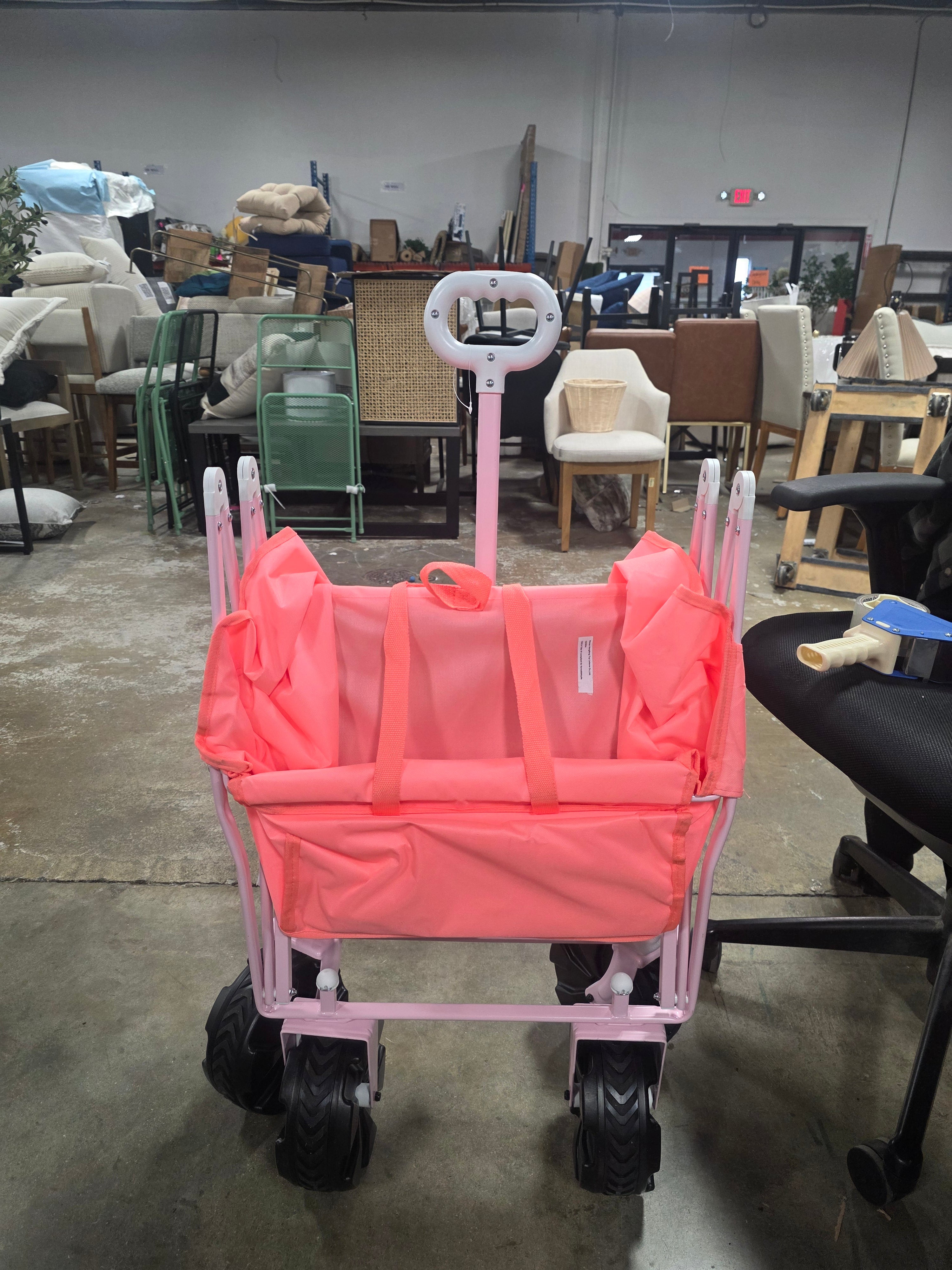 Flat Folding Wagon without Cargo Net