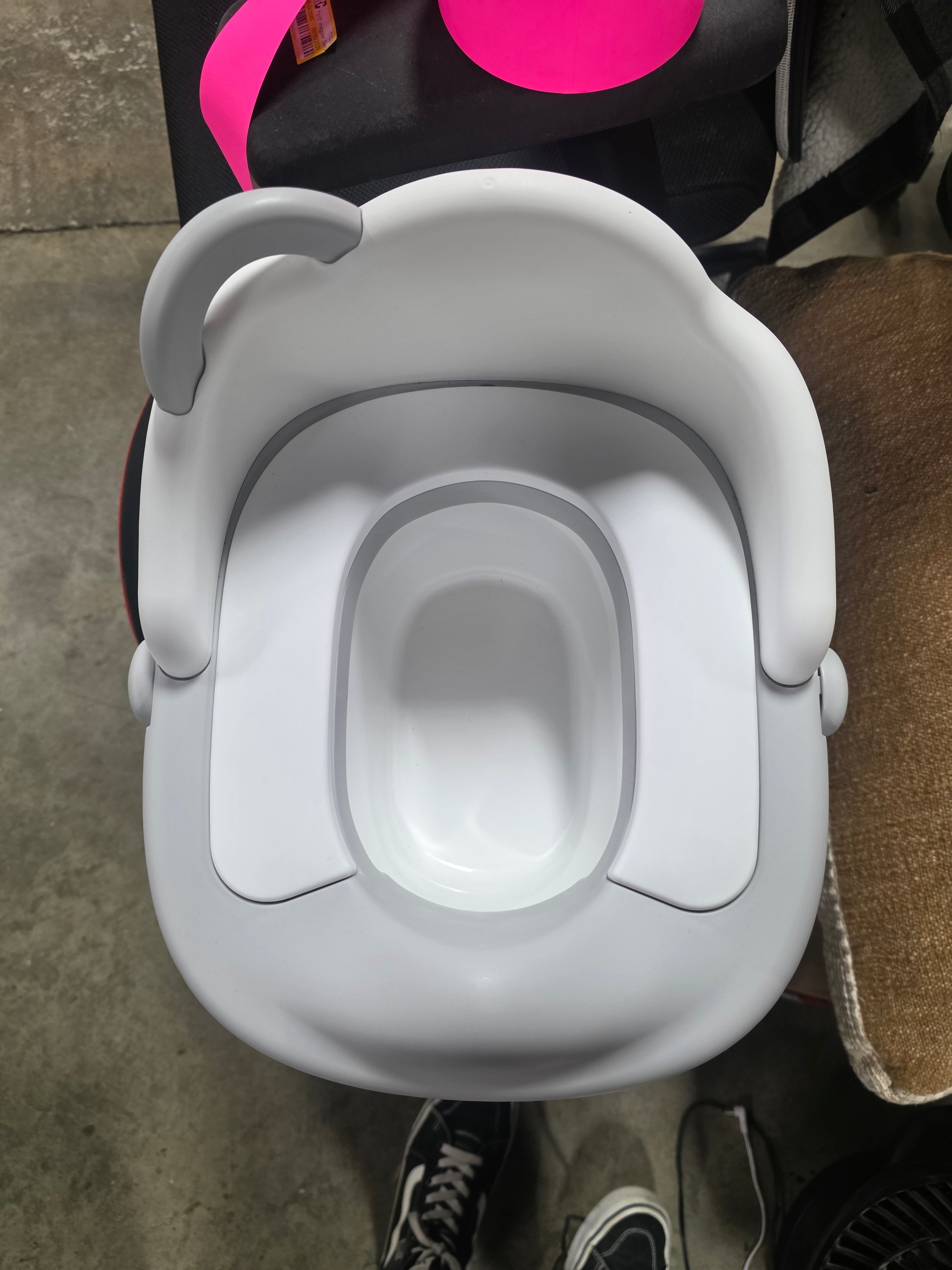 3-in-1 Toddler Potty Training Toilet & Detachable Training Seat & Sturdy Step Stool