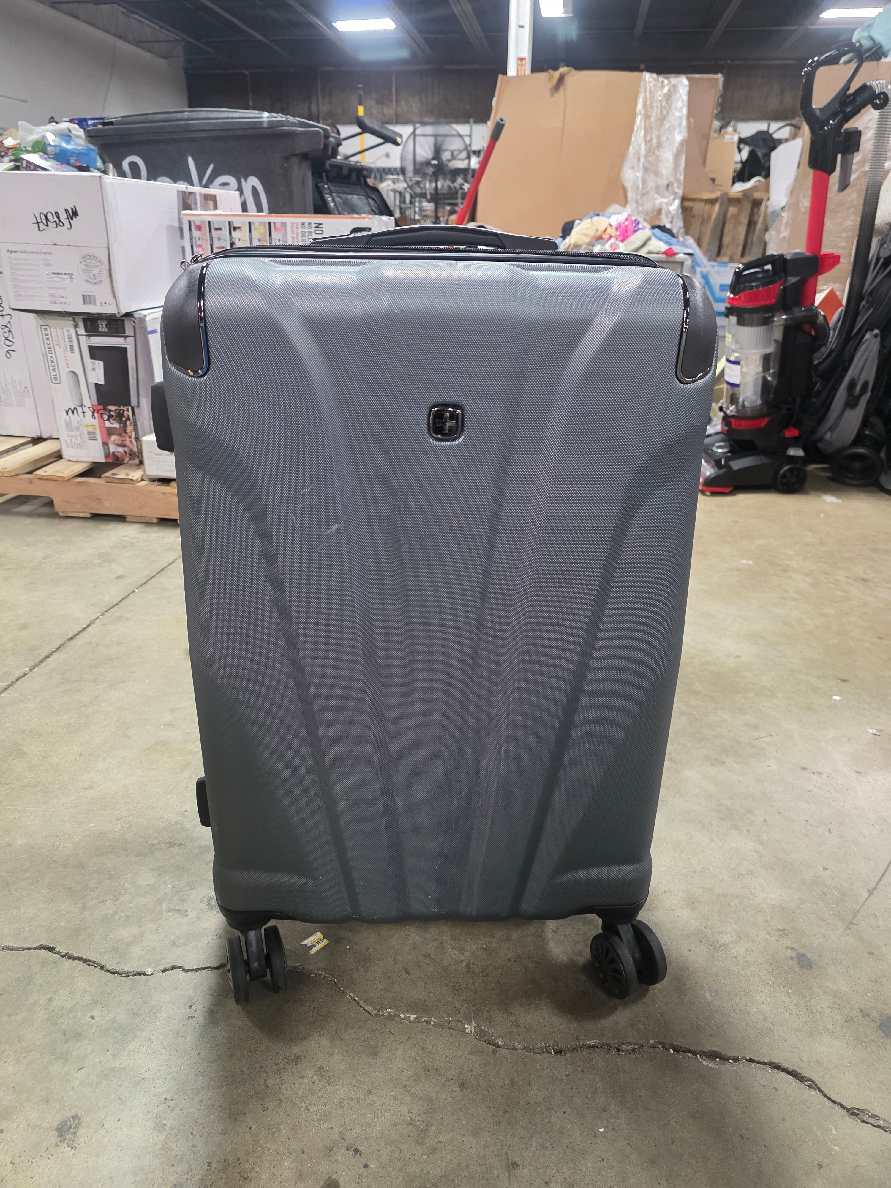 Cascade Hardside Large Checked Suitcase