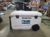 Latitude Rolling Cooler - White: Polyethylene, Tow Handle