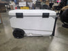 Latitude Rolling Cooler - White: Polyethylene, Tow Handle