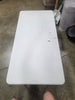 Adjustable Height Folding Table Off-White