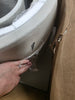 3pc Concrete Outdoor Planter Pots Beige