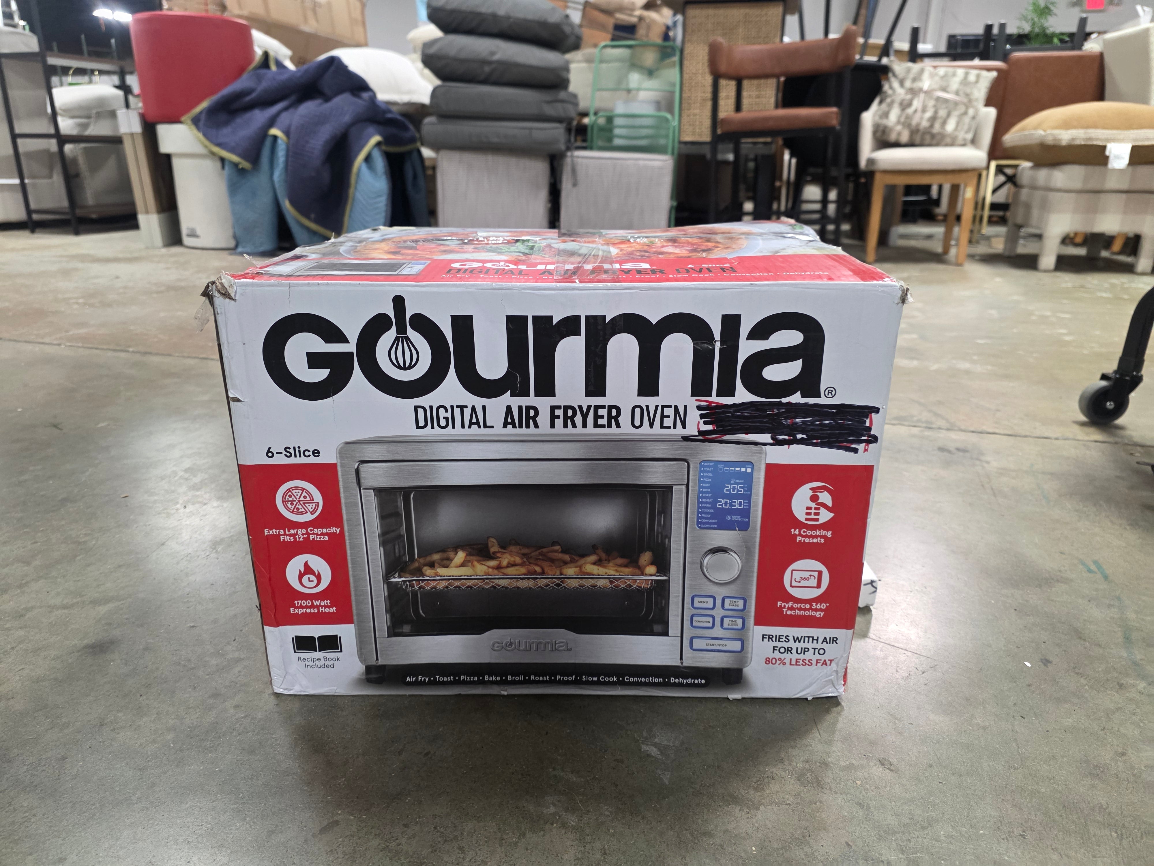 Digital Stainless Steel Toaster Oven Air Fryer – Stainless Steel