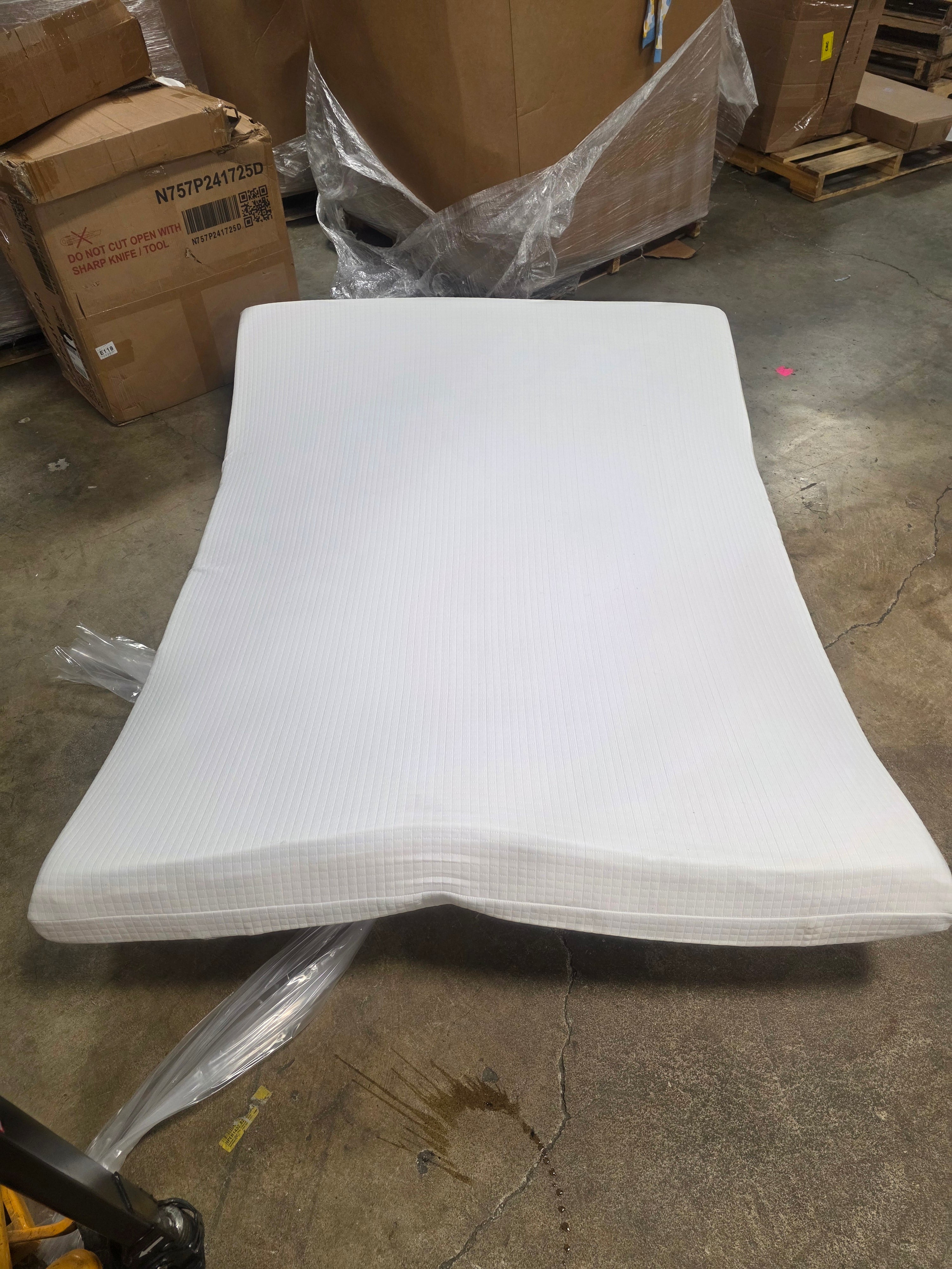 Queen Gel Memory Foam Mattress with Antimicrobial Fabric Cover