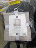 Milla Knitted Textured Sheer Window Curtain Panel Pair