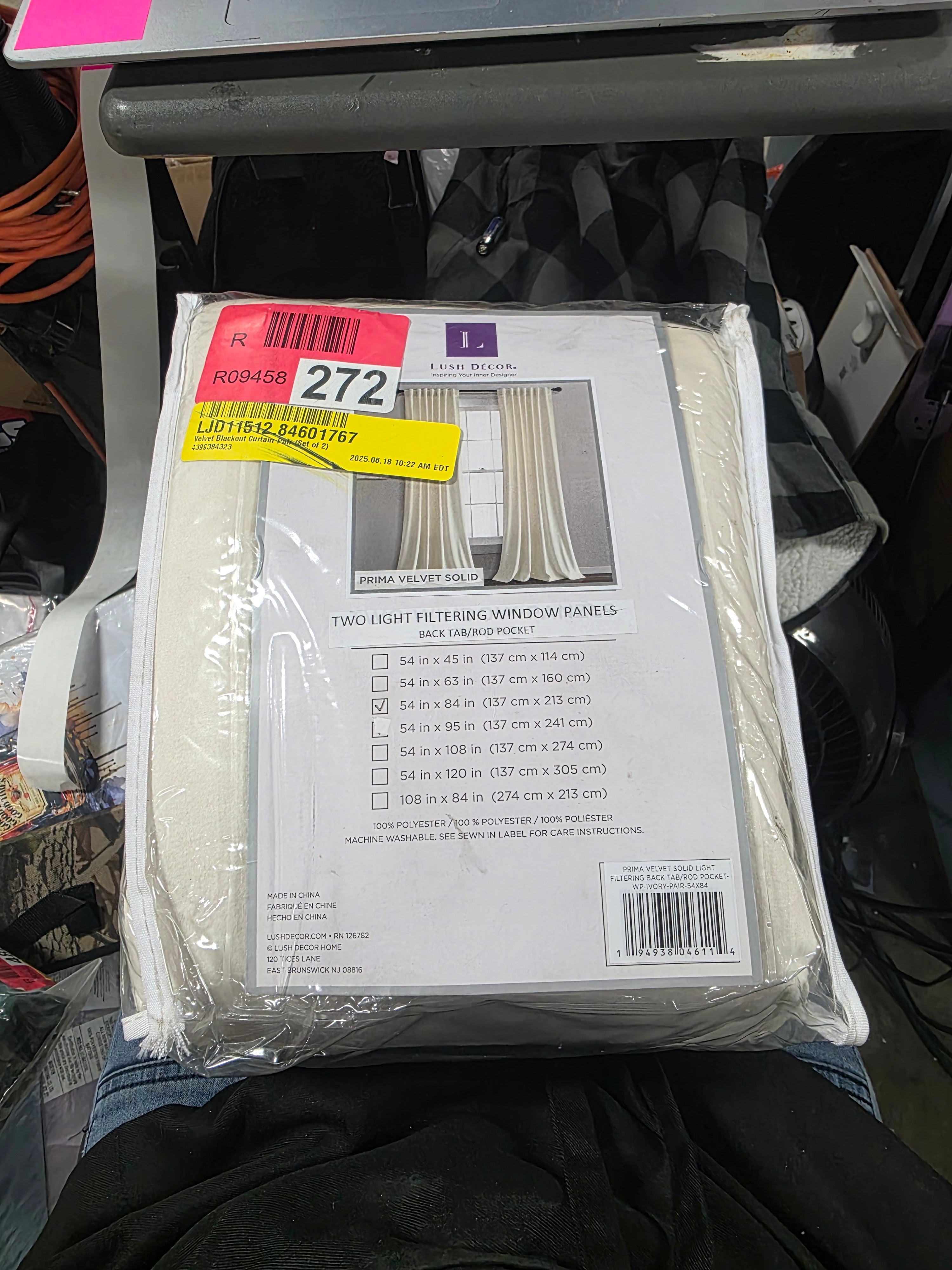 Velvet Blackout Curtain Pair (Set of 2)