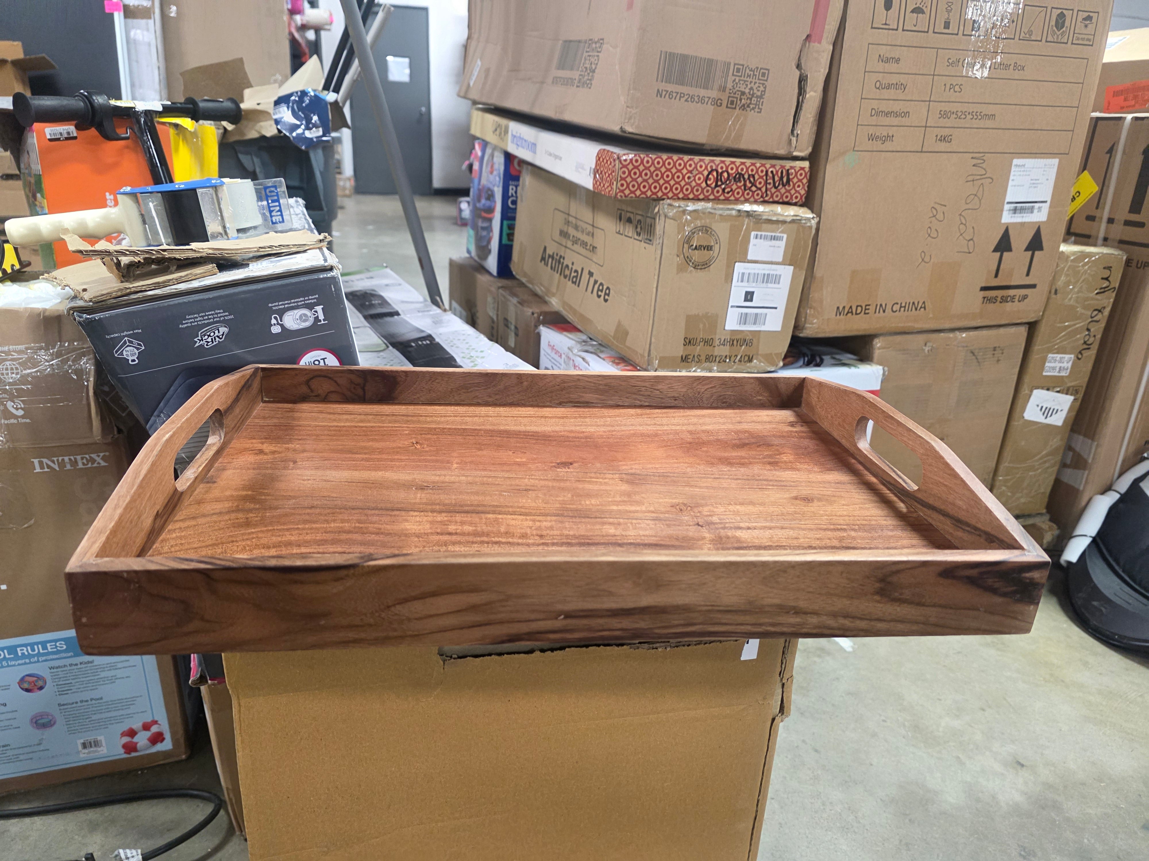 Wood Signature Serving Tray