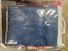 Embossed Damask Room Darkening Window Curtain Panel Pair (Set of 2) - Blue