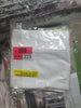 Organic Cotton Shower Curtain Bath Tub White
