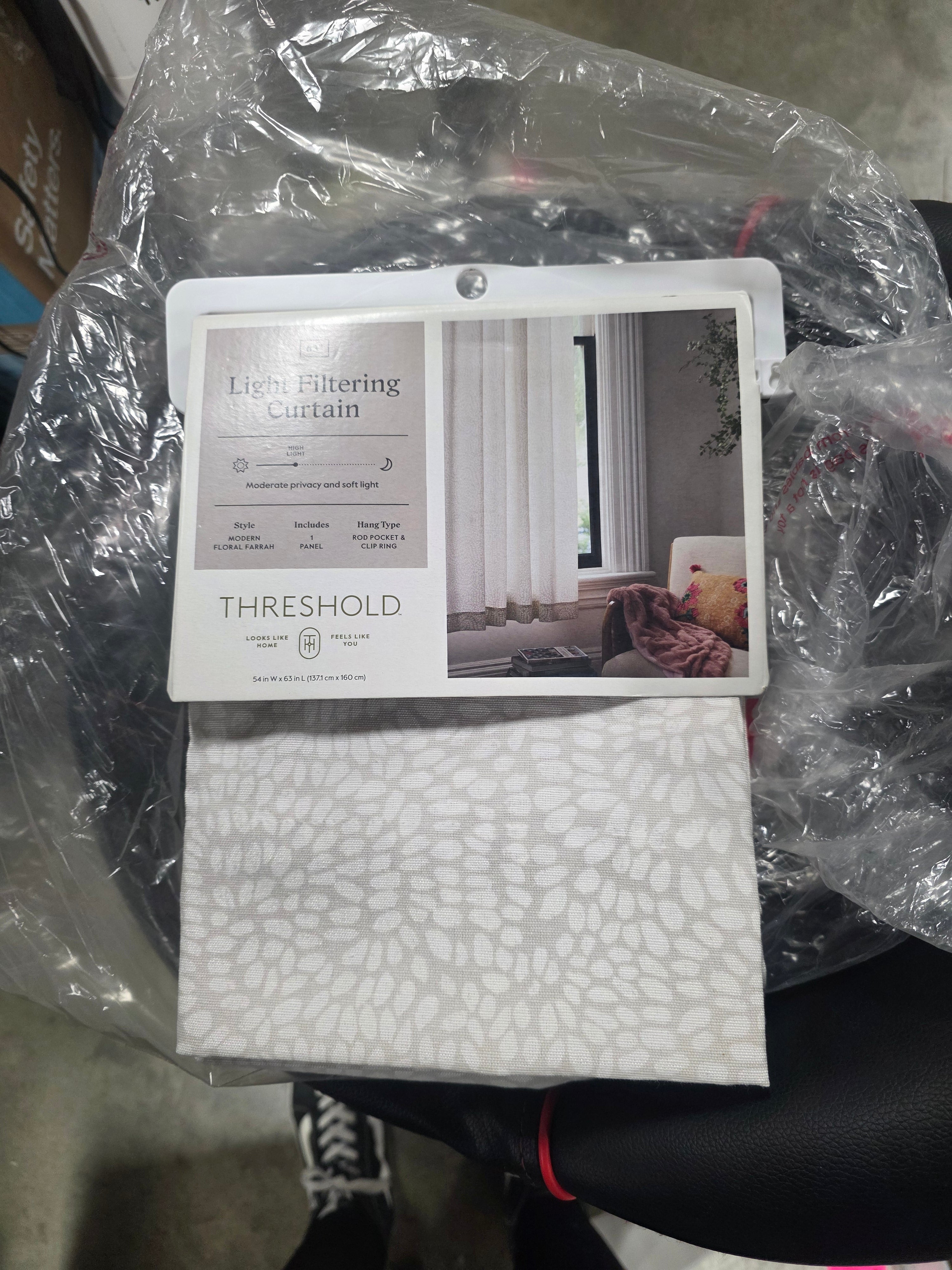 Printed Farrah Light Filtering Curtain Panel