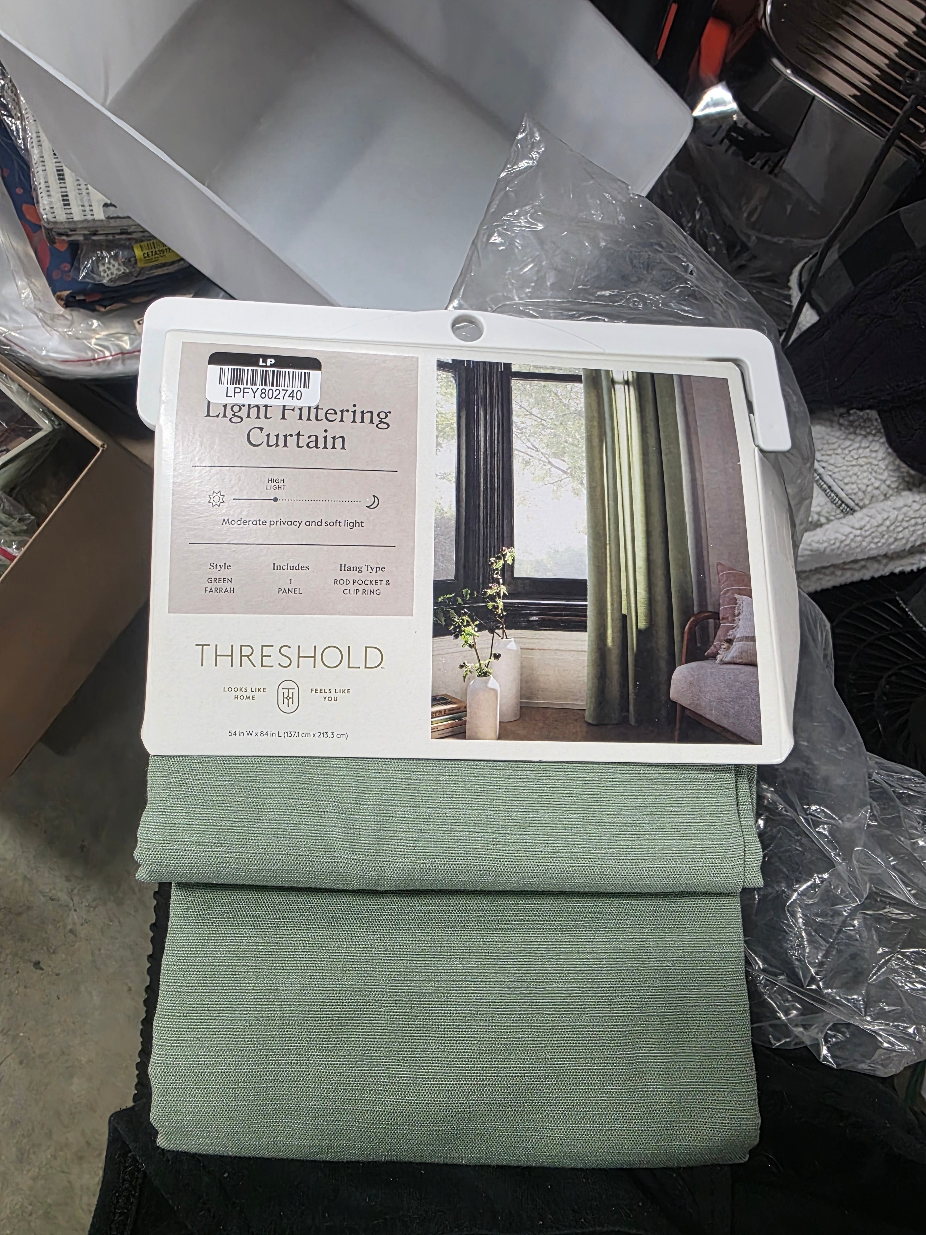 Solid Farrah Light Filtering Window Curtain Panel