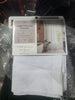 1pc Light Filtering Linen Window Curtain Panel
