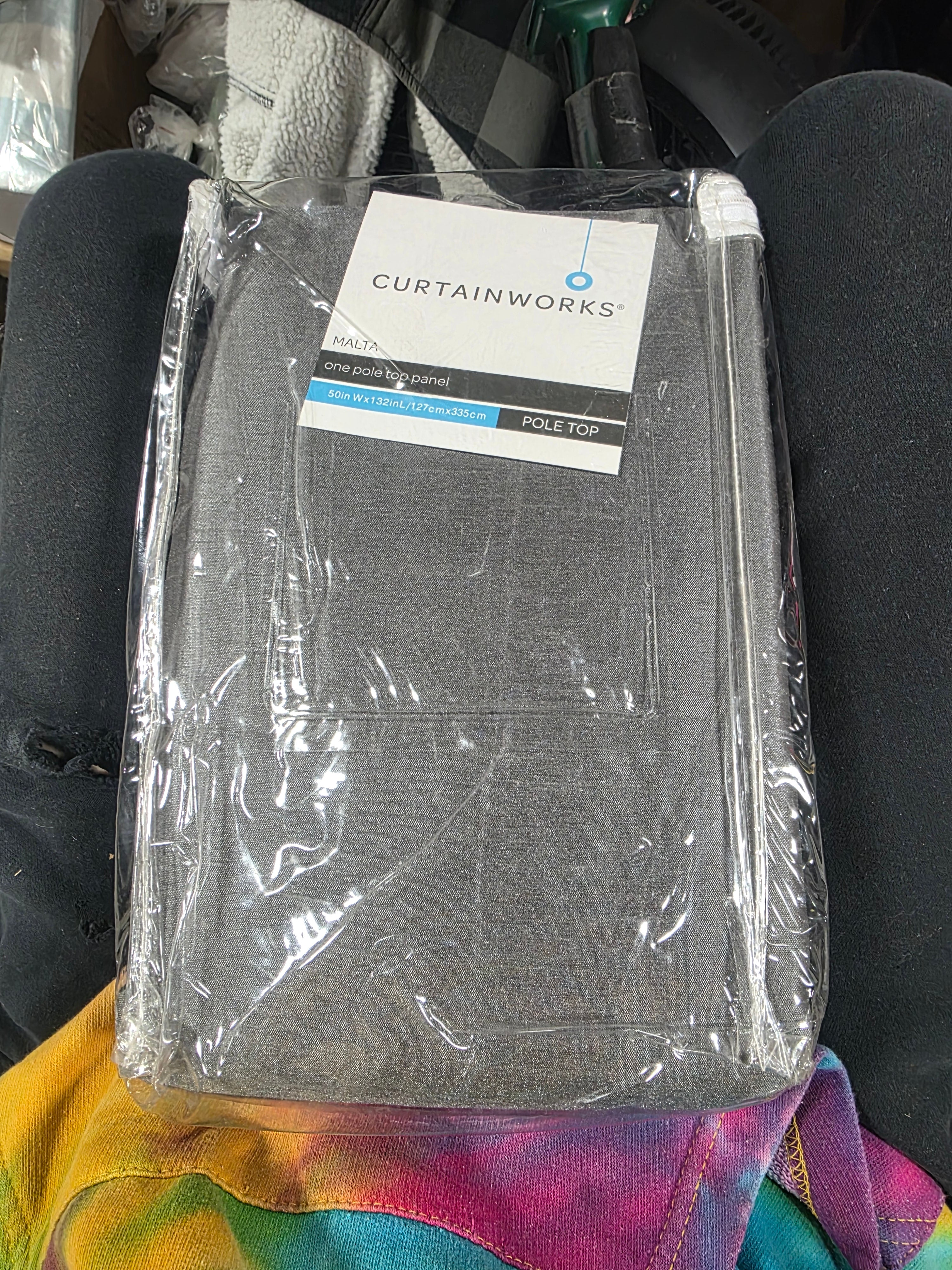 1pc Light Filtering Malta Window Curtain Panel