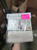 1pc Light Filtering Linen Window Curtain Panel