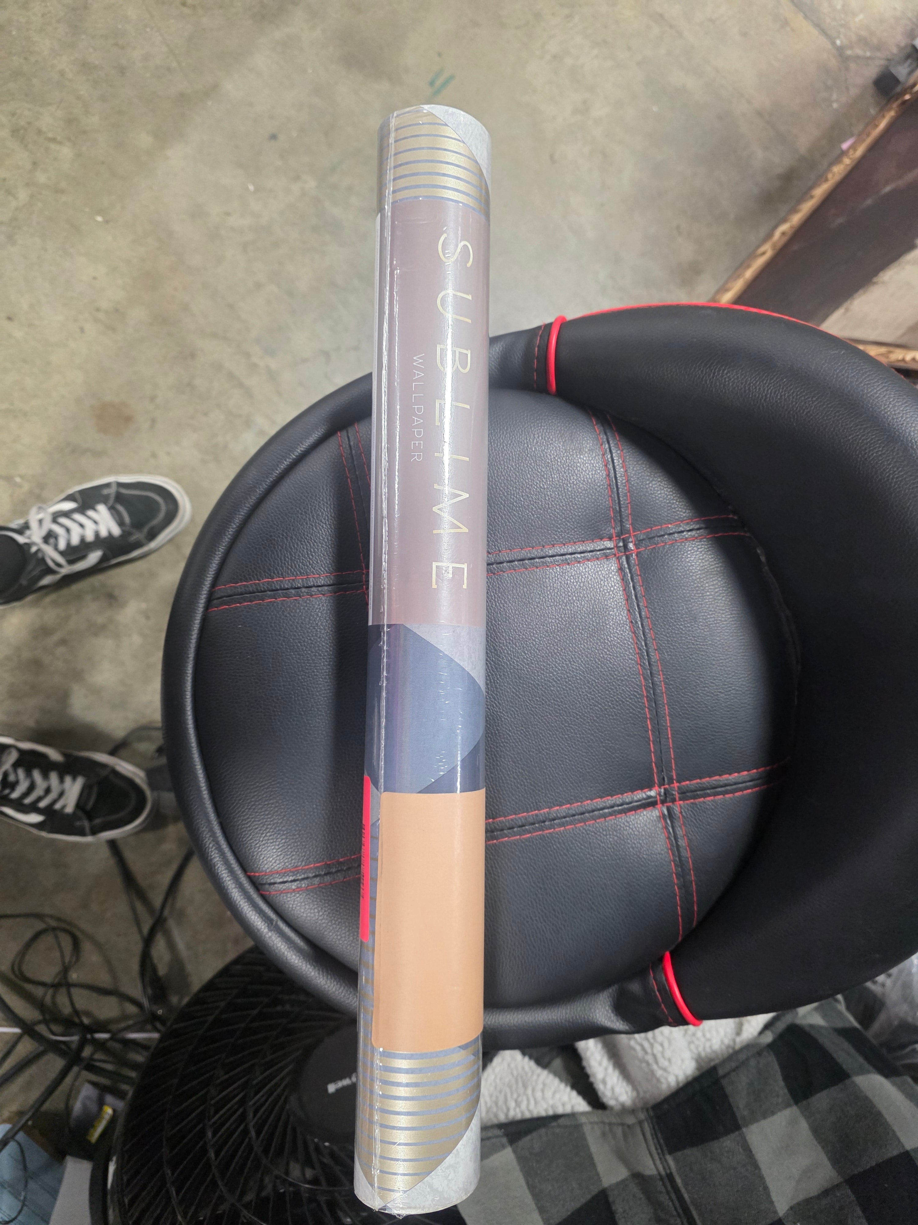 Brentton Diamond Navy Smooth Wallpaper Roll