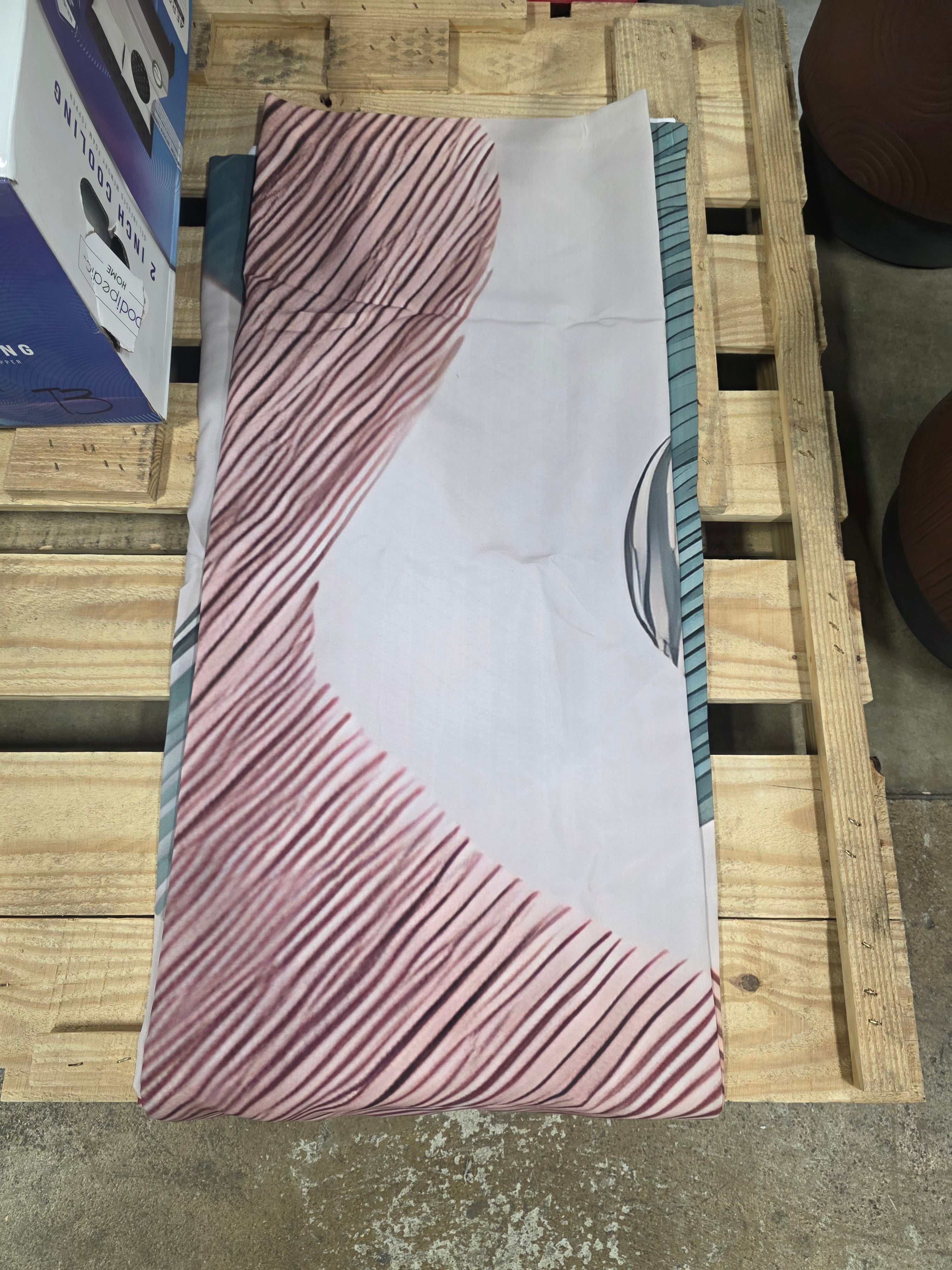 Aldren Abstract Shower Curtain