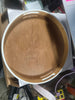 Lacquered Wood Round Tray