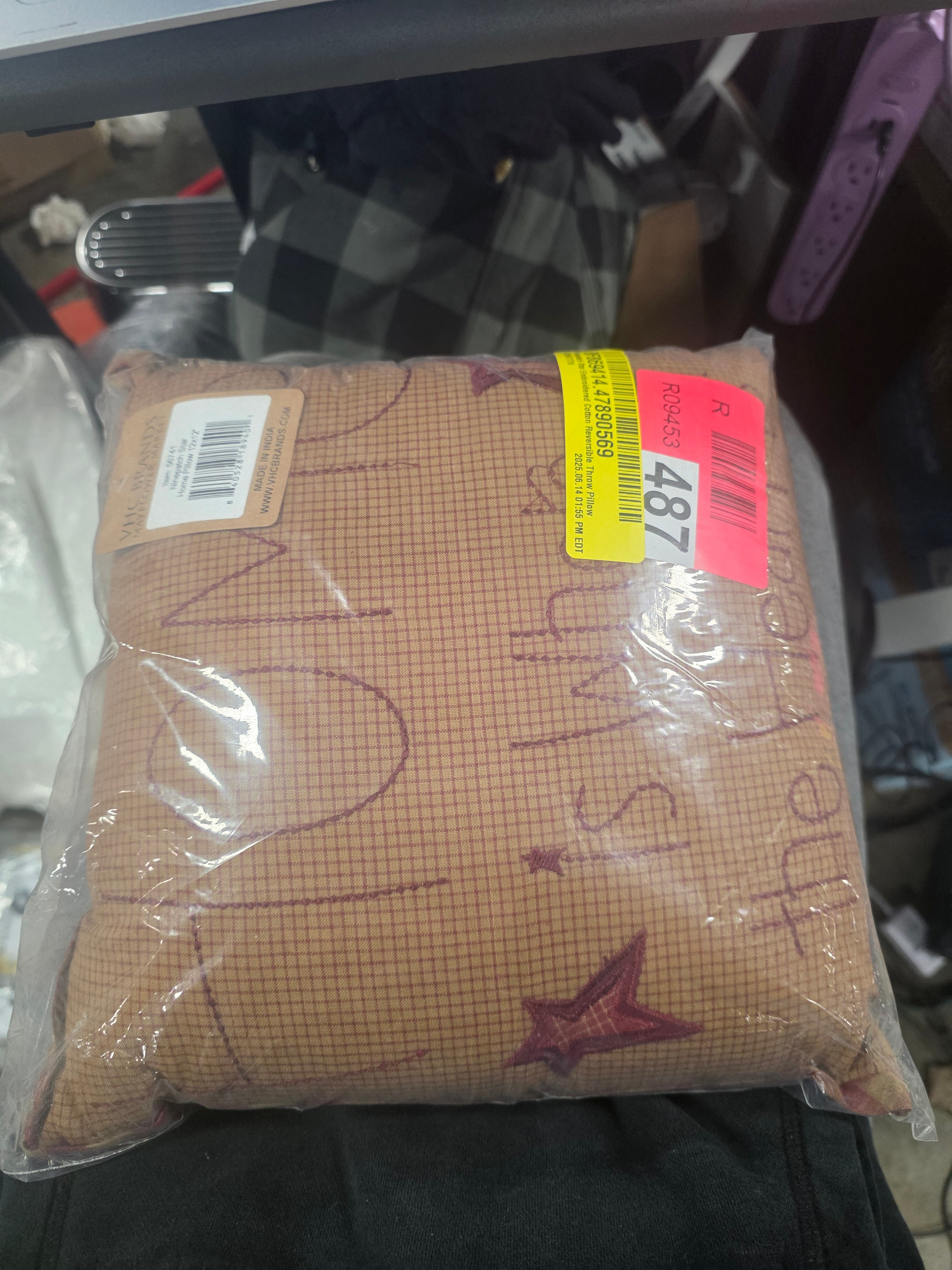 Ninepatch Star Home Pillow