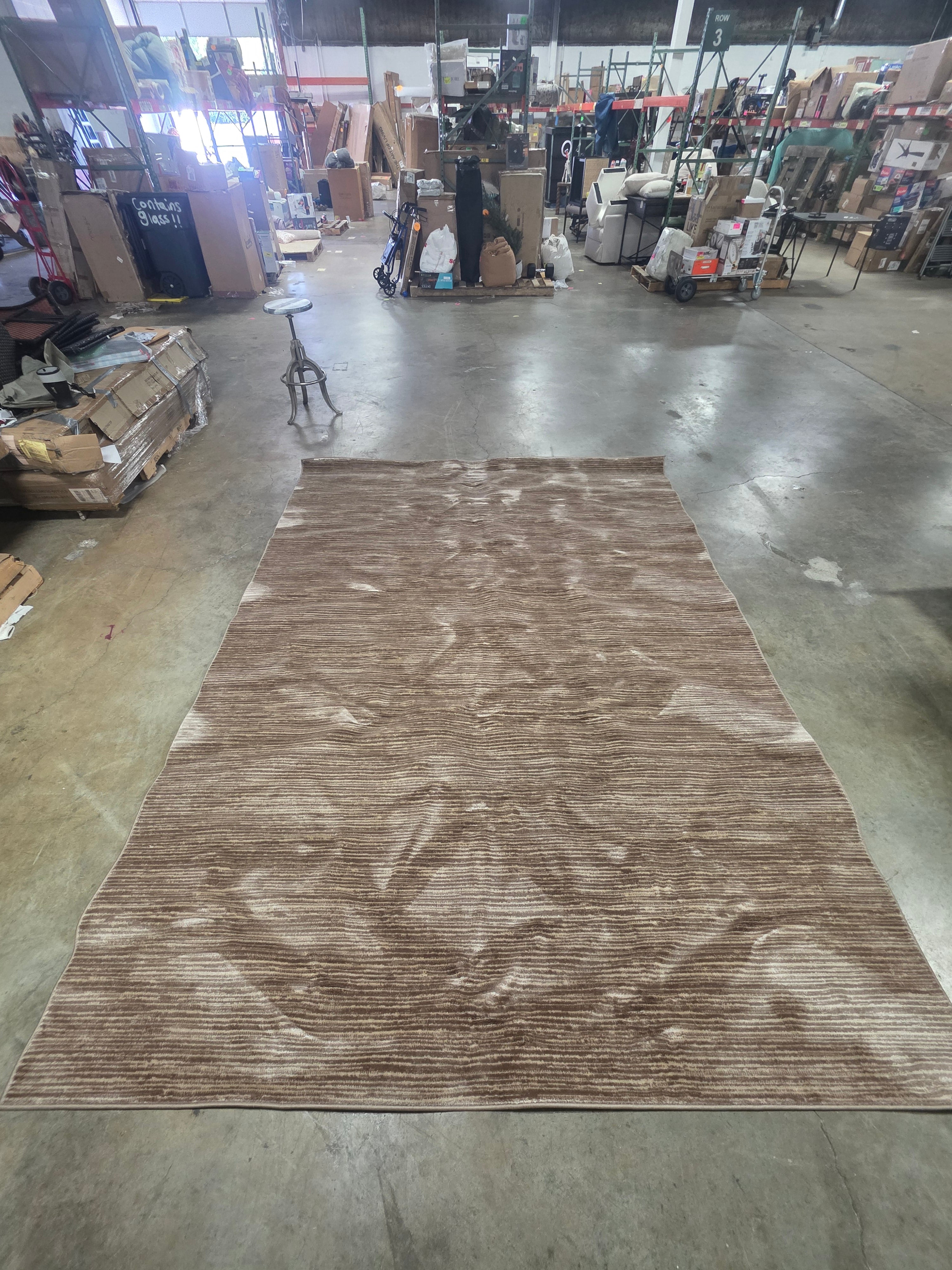 Vision Light Brown Area Rug 8'x10'