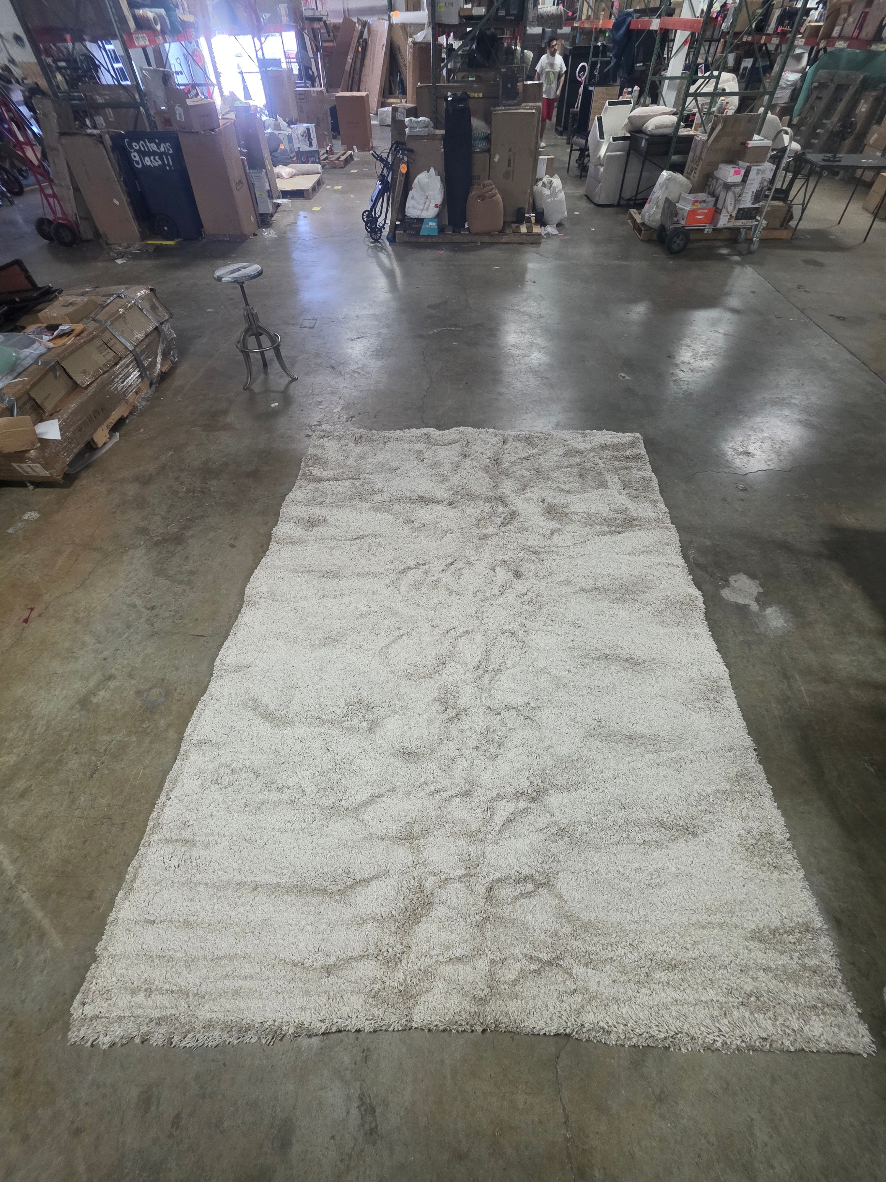 Eyelash Woven Shag Rug - 7'1"x10'