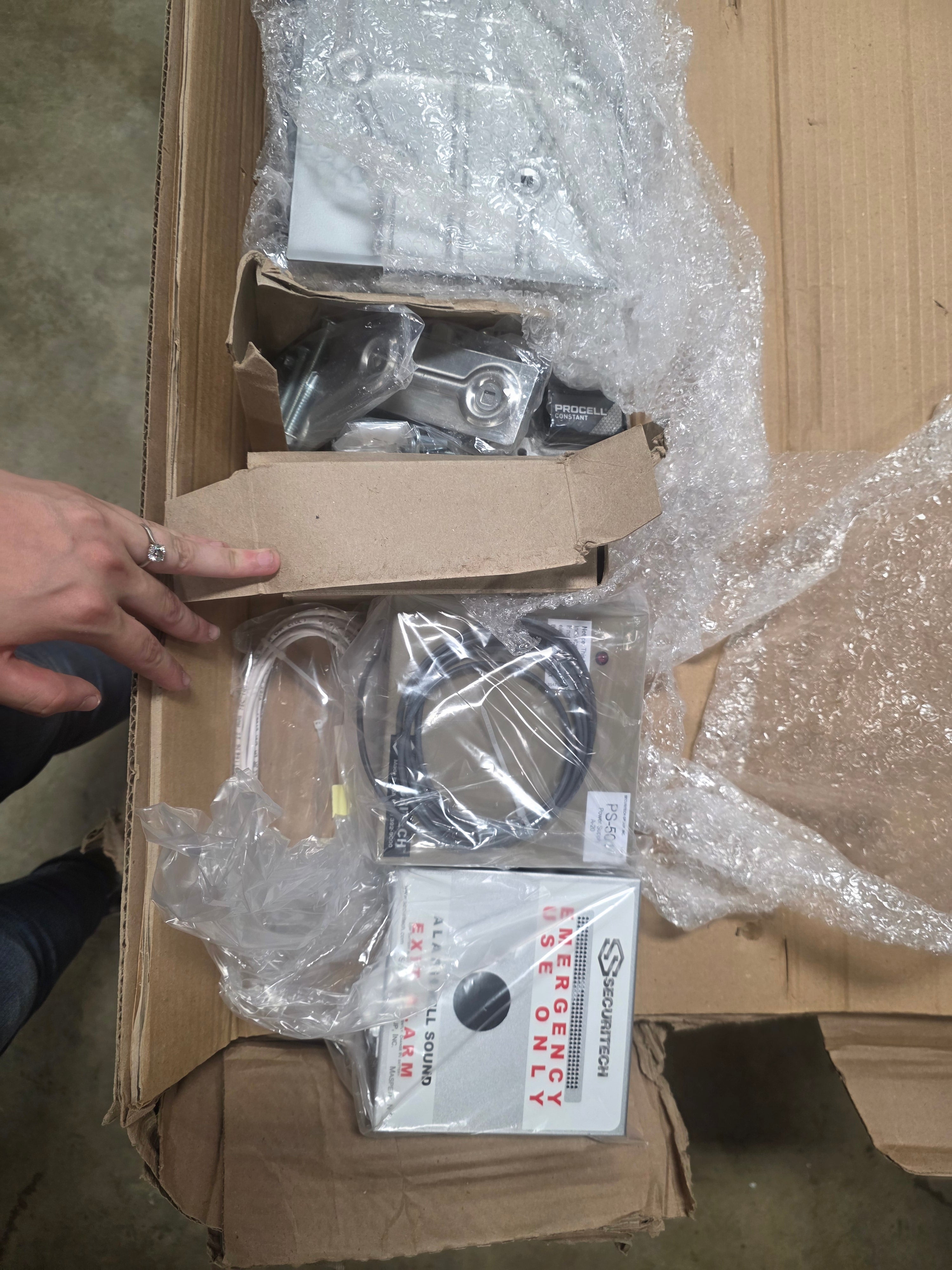 TridentMD Dispensary Five-Point Exit Lock for Single Door Applications