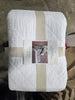 Diamond Stitch Cotton Linen Quilt King