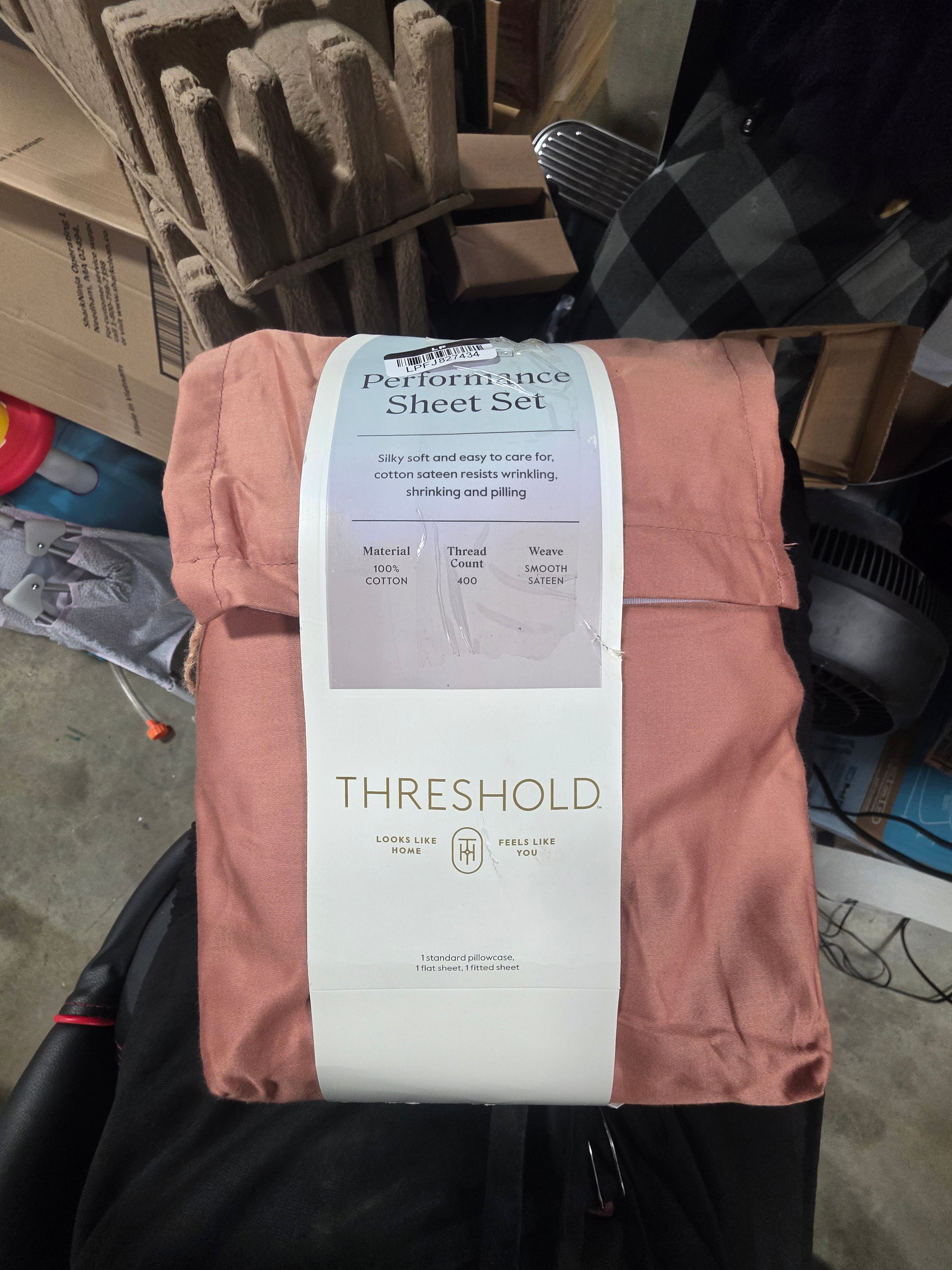 400 Thread Count Cotton Sateen 4-Piece Sheet Set Twin/Twin XL