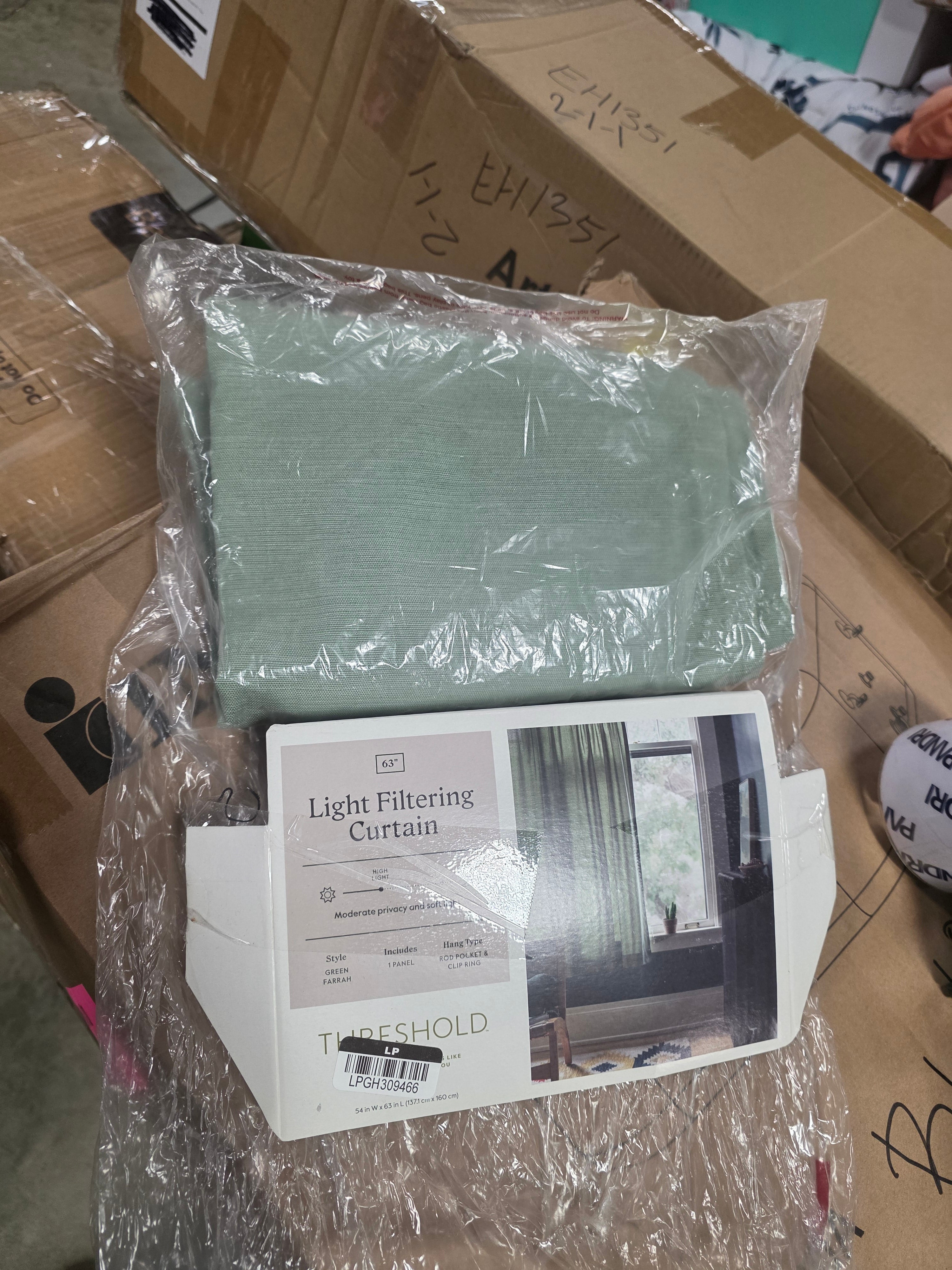 Solid Farrah Light Filtering Window Curtain Panel