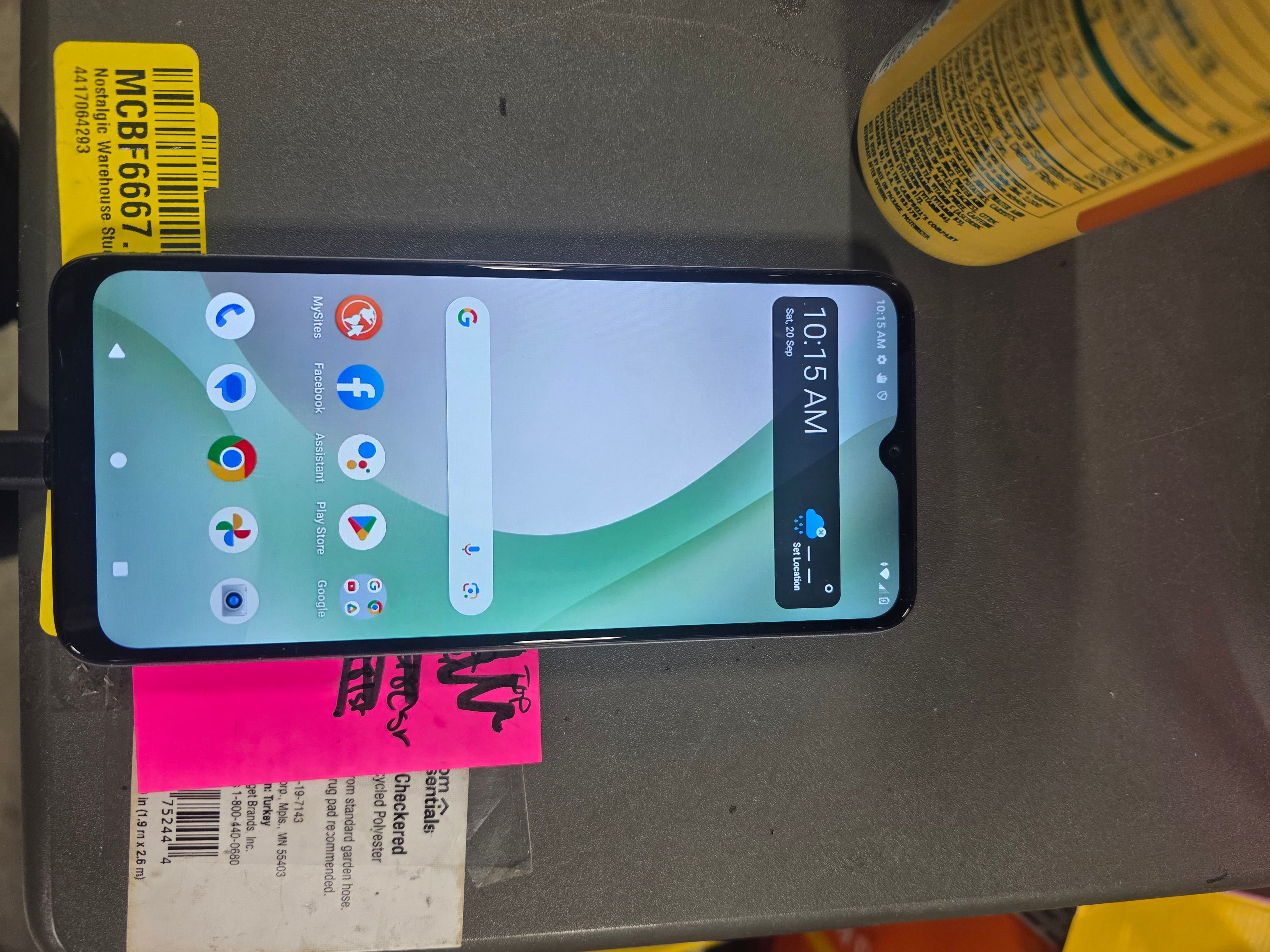 Tracfone Prepaid BLU View 5 4G CDMA LTE - Black