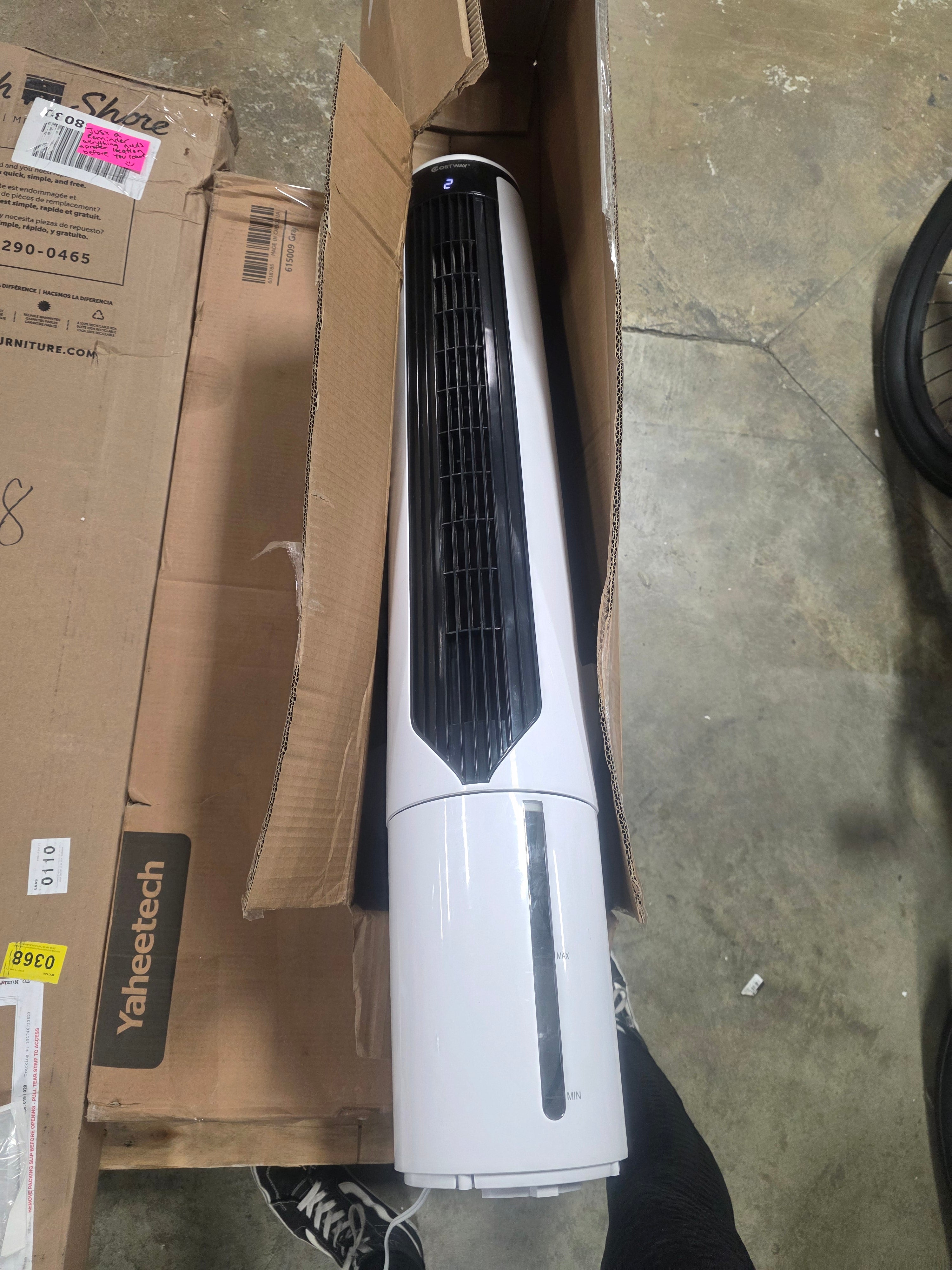 3-IN-1 Evaporative Air Cooler, Portable Cooling Tower Fan