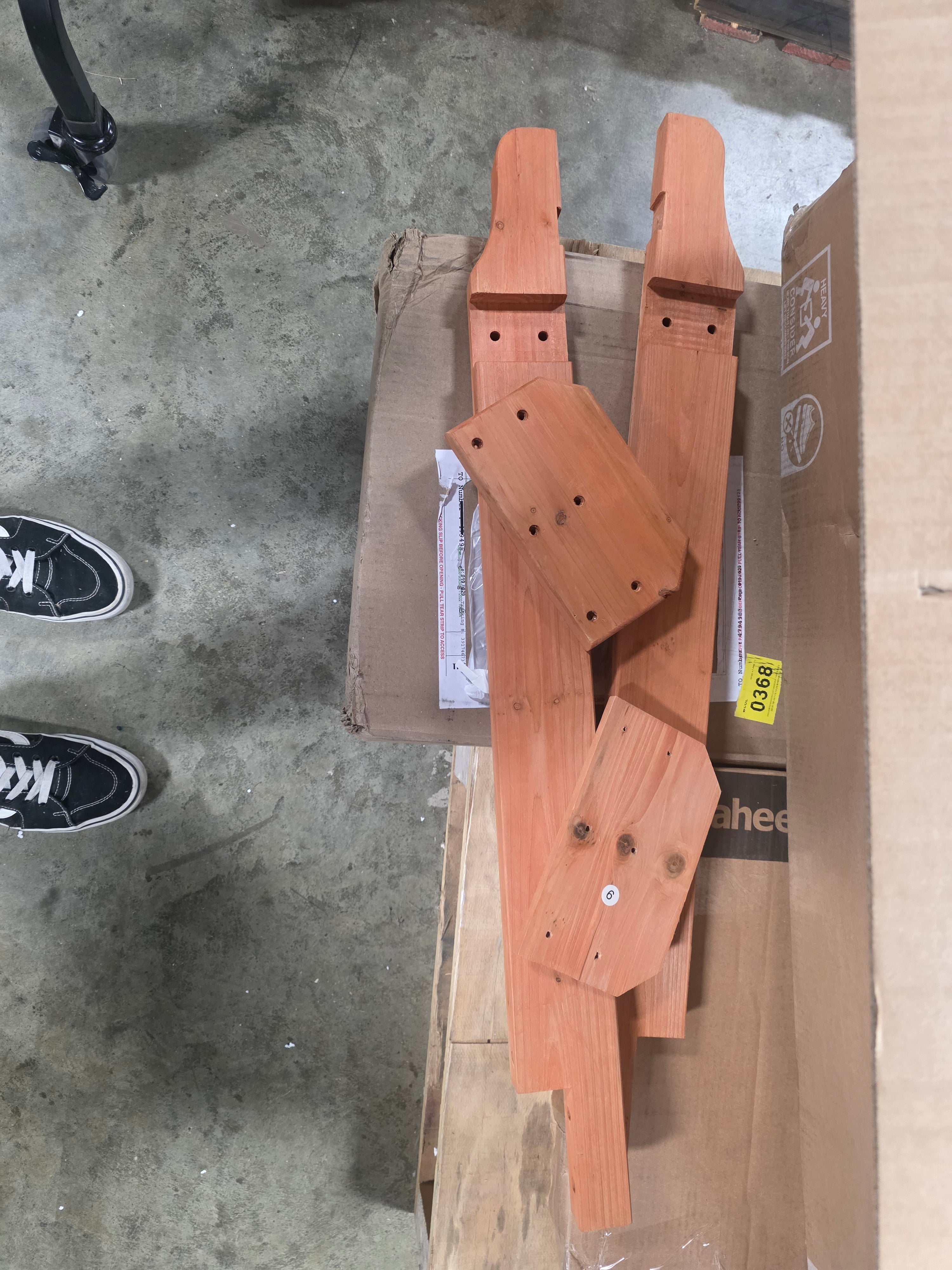 Premium Outdoor Wooden Fir Arbor Arch Pergola Trellis Wood Garden Yard Lattice