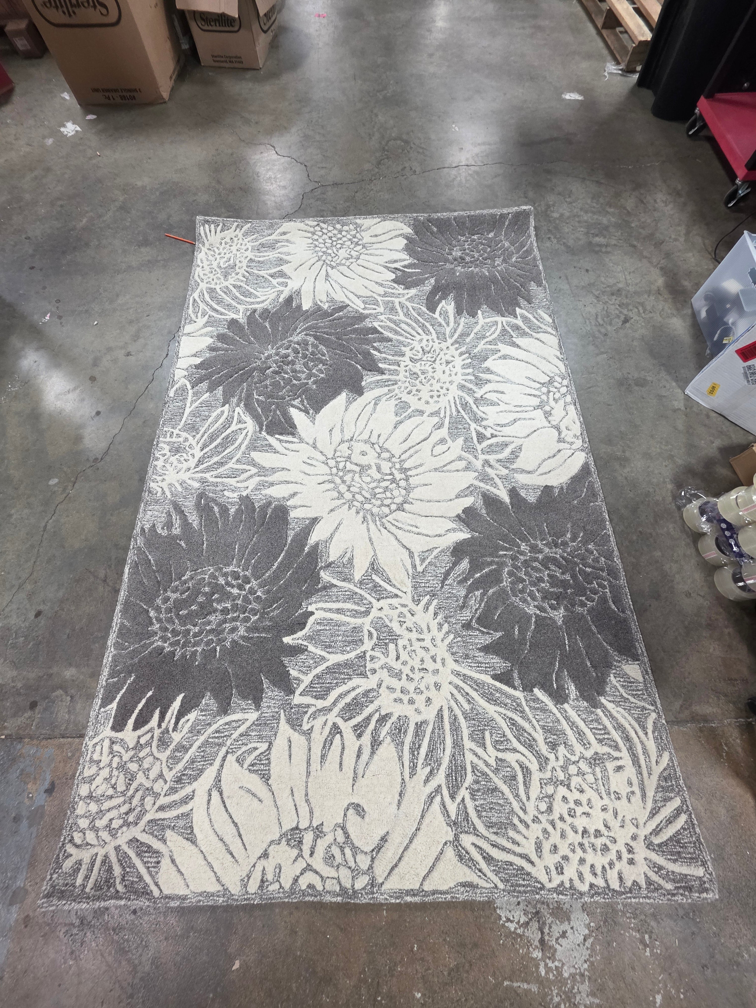 Jardin Hand Tufted Indoor Rugs - 5'x8'