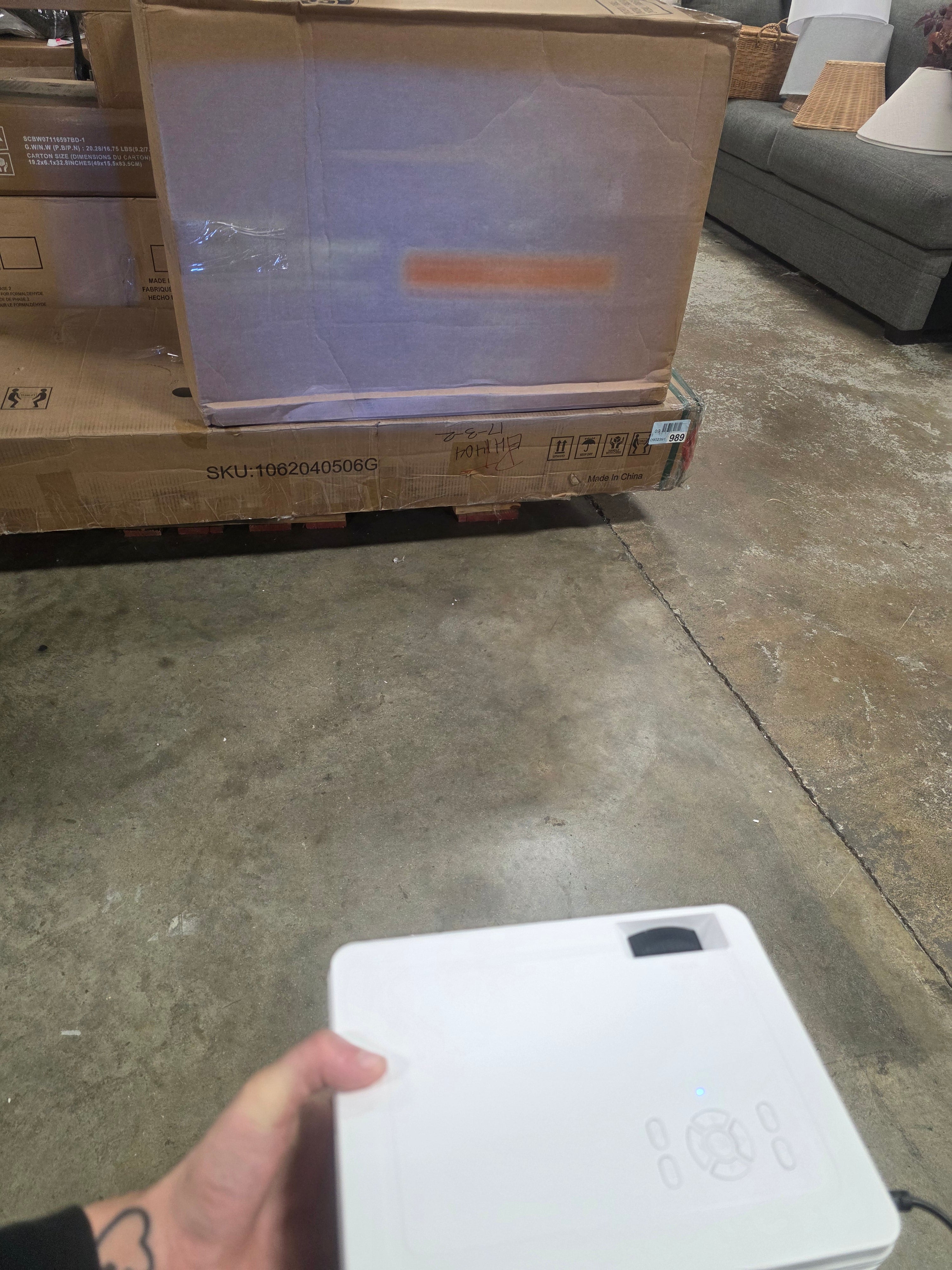 Mini Projector, Upgraded Bluetooth 1080P Full HD Home Theater Video