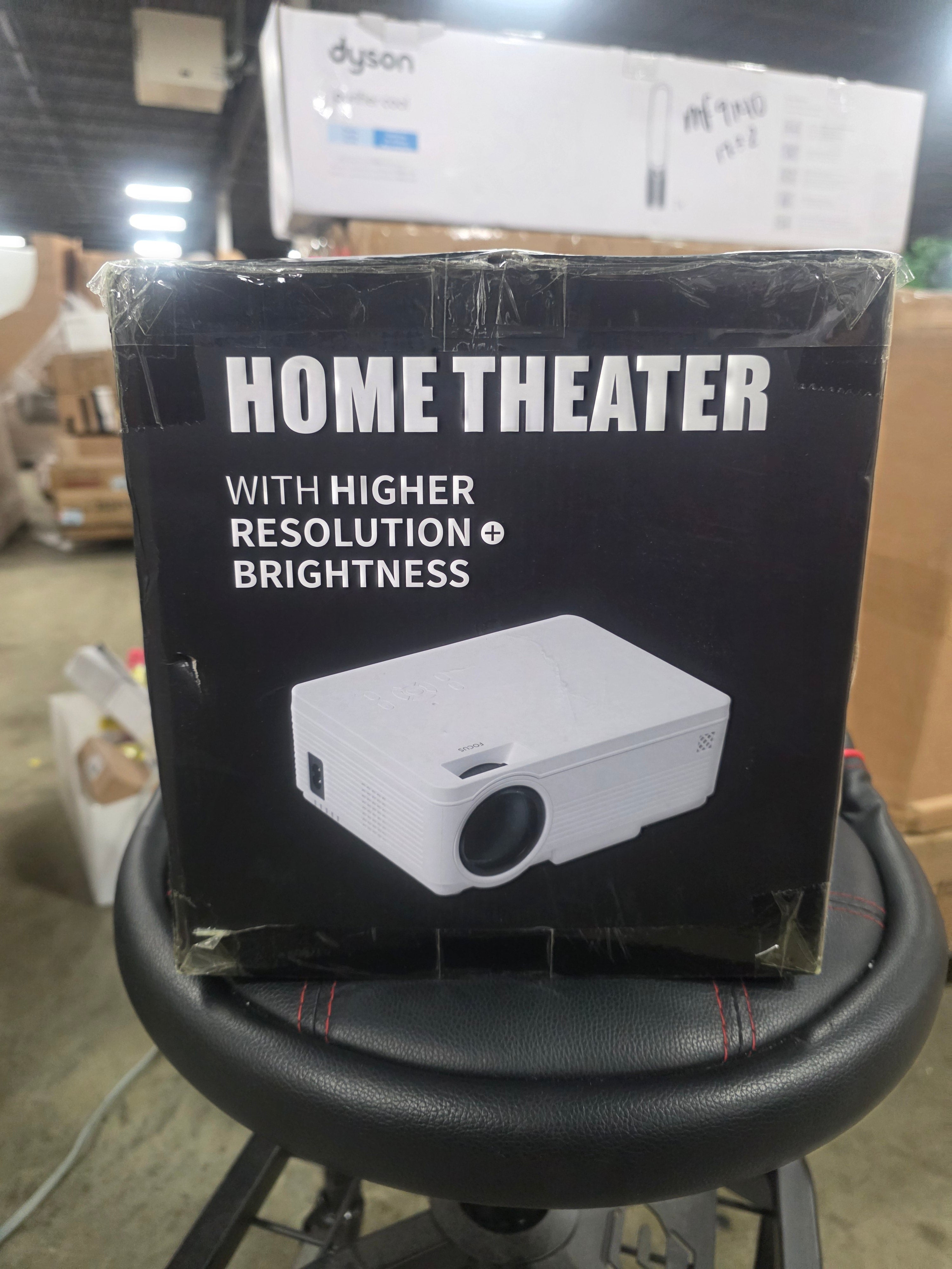 Mini Projector, Upgraded Bluetooth 1080P Full HD Home Theater Video