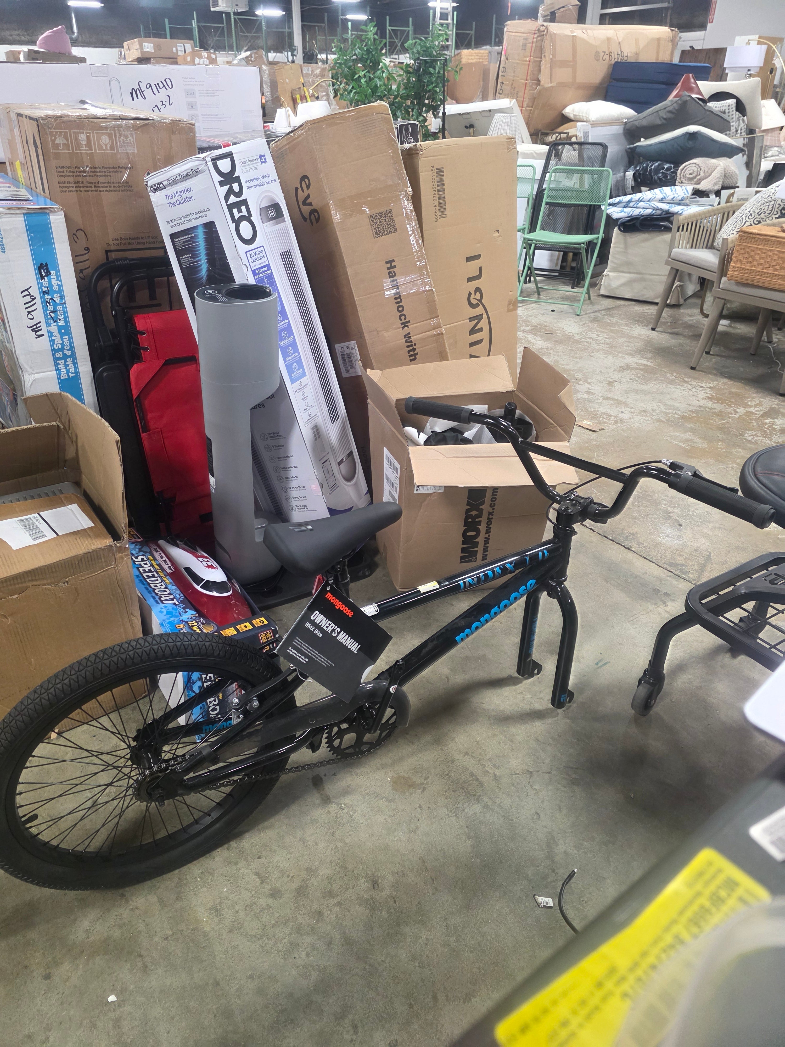 Index 1.0 BMX Freestyle Youth Bike - Black