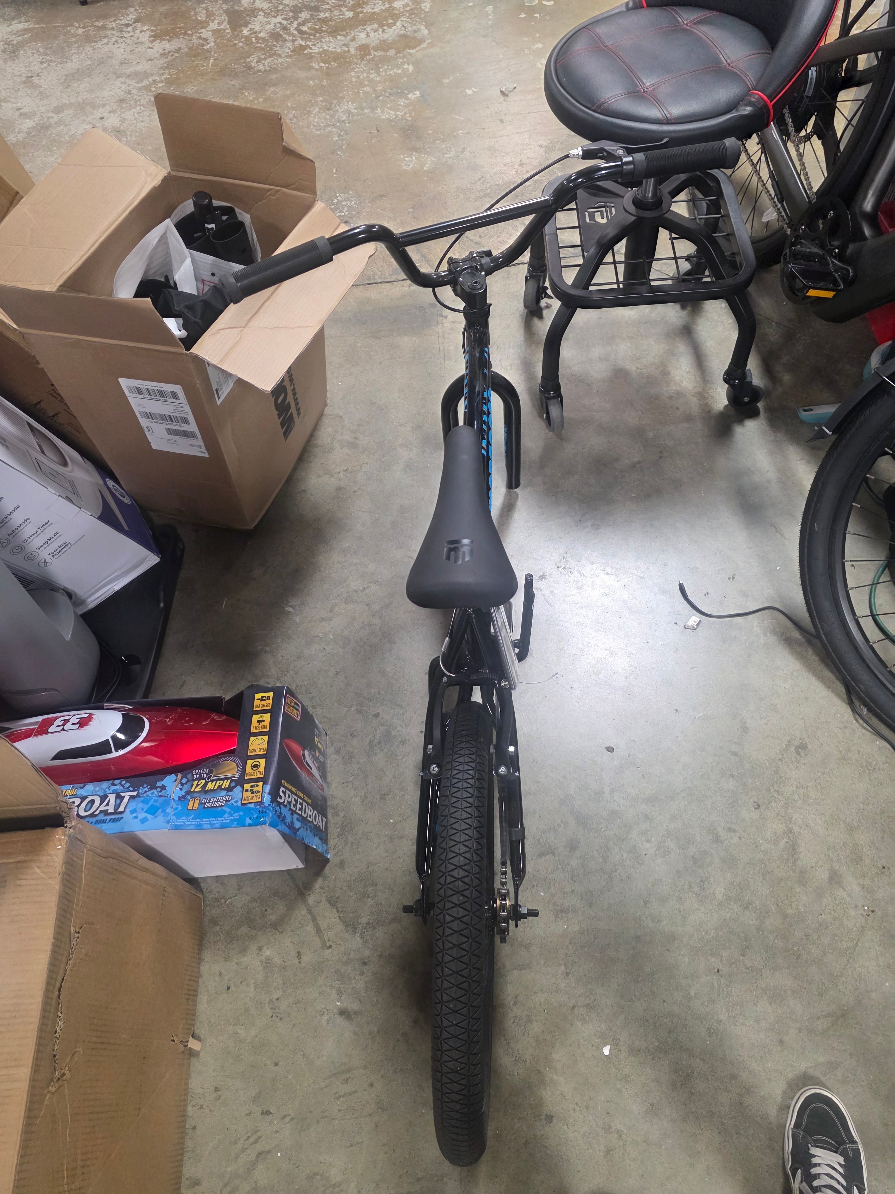 Index 1.0 BMX Freestyle Youth Bike - Black