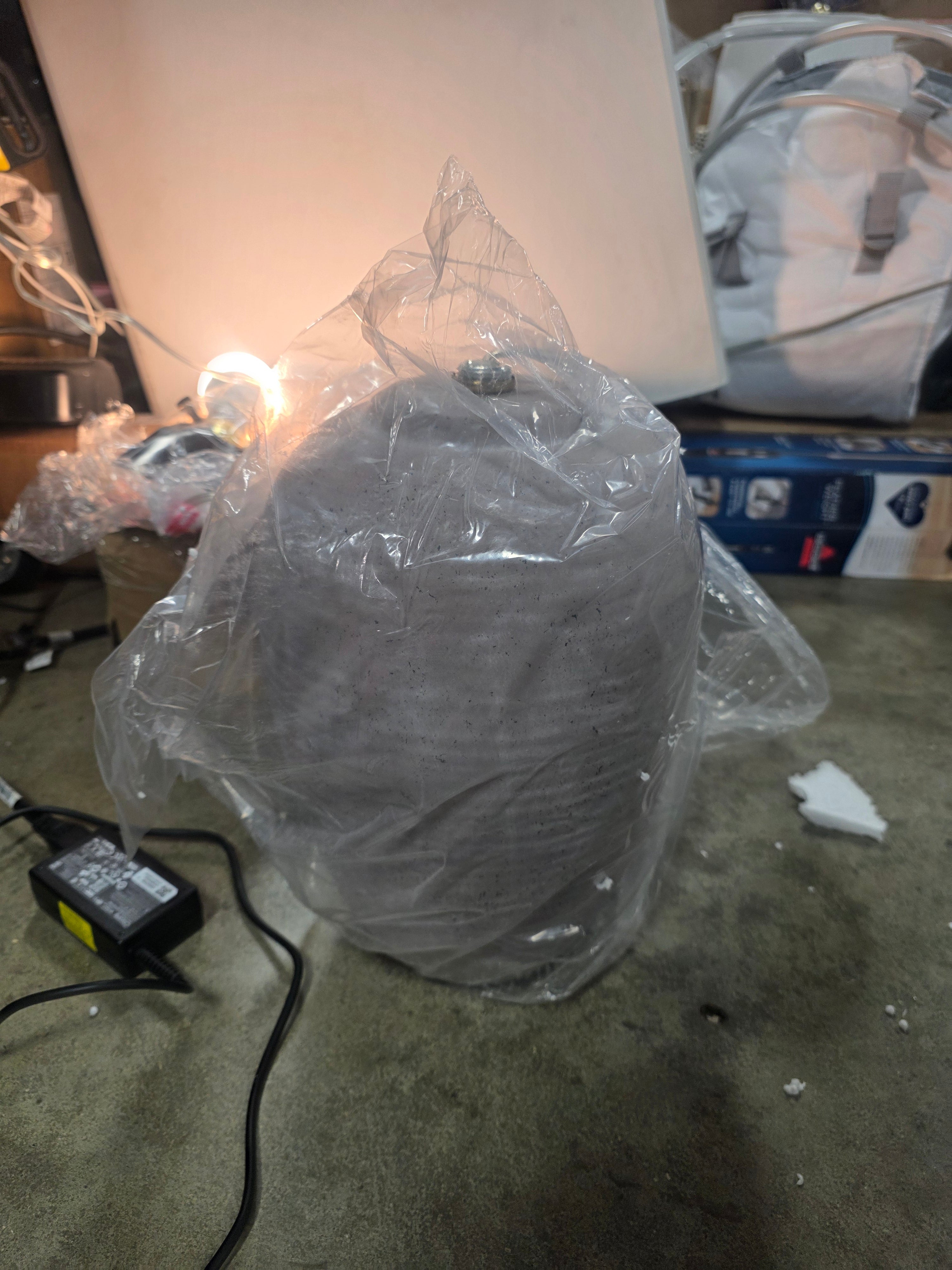 Farmhouse Ceramic Urn Pot Table Lamp