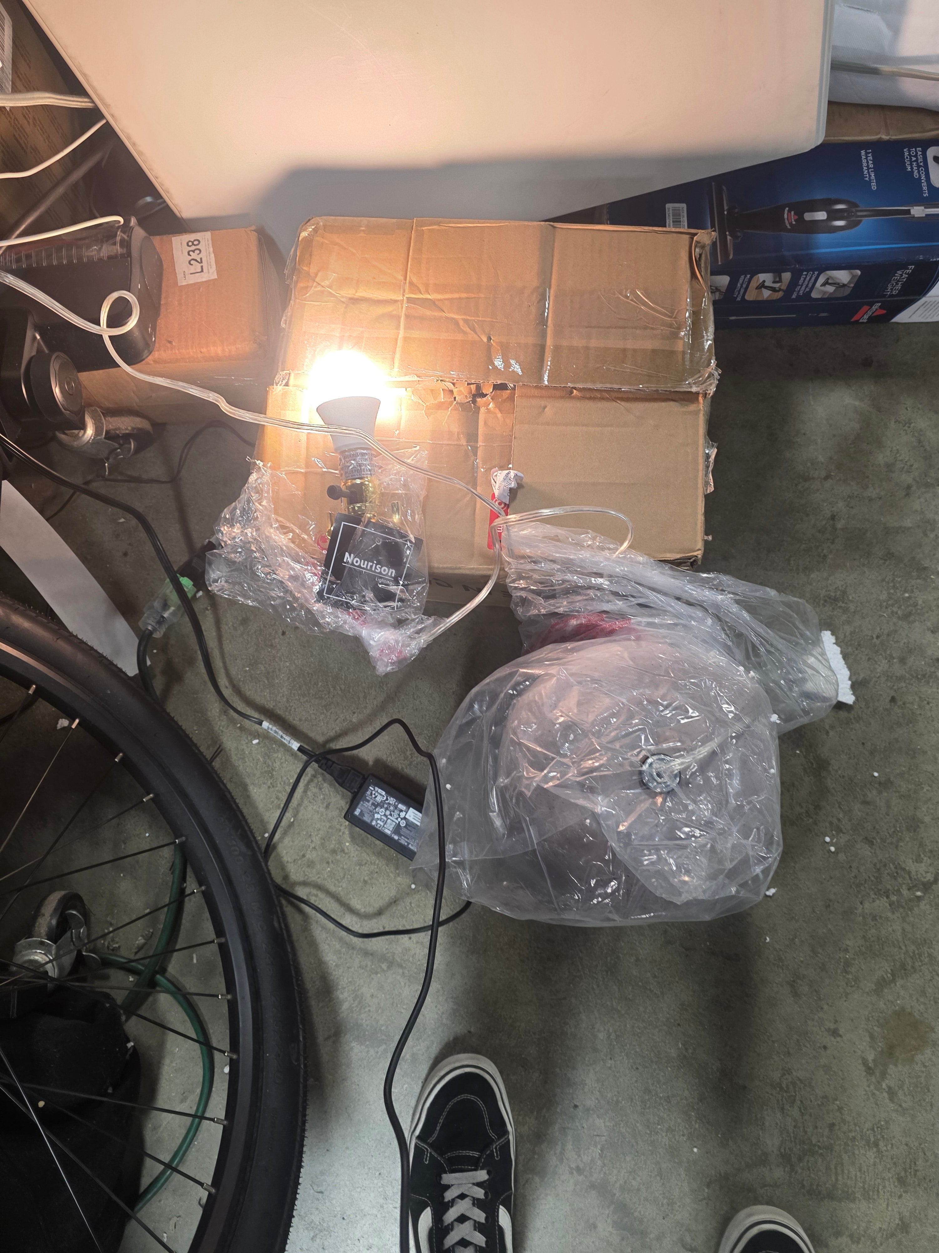 Farmhouse Ceramic Urn Pot Table Lamp