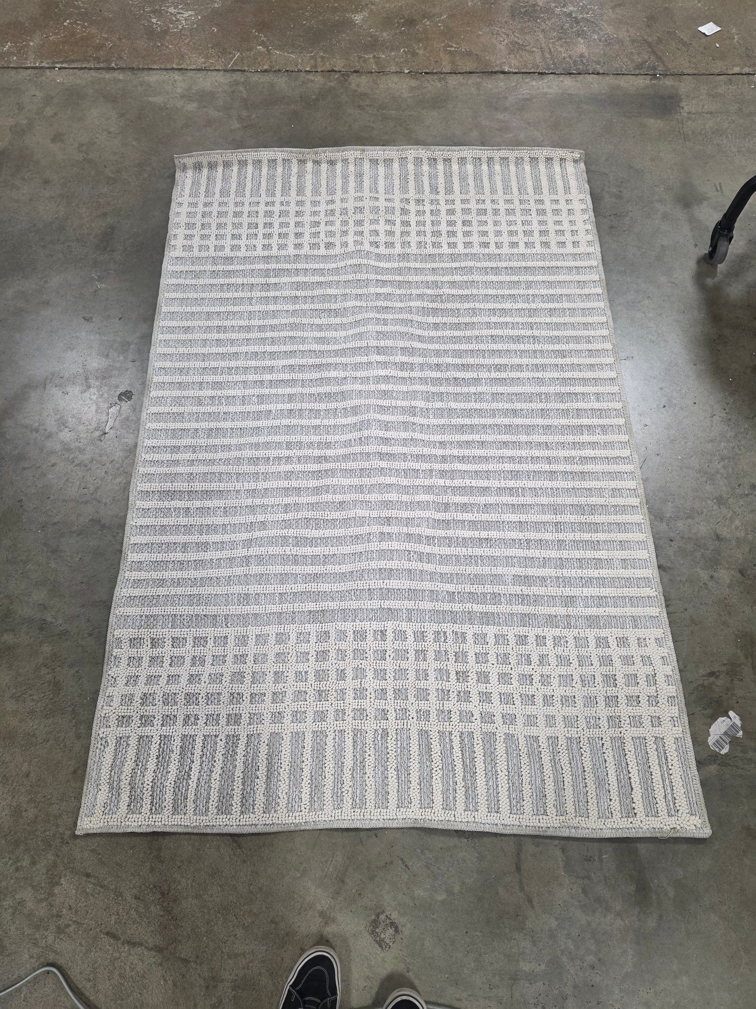 Fredrika Geometric Washable Rug 4'x6'