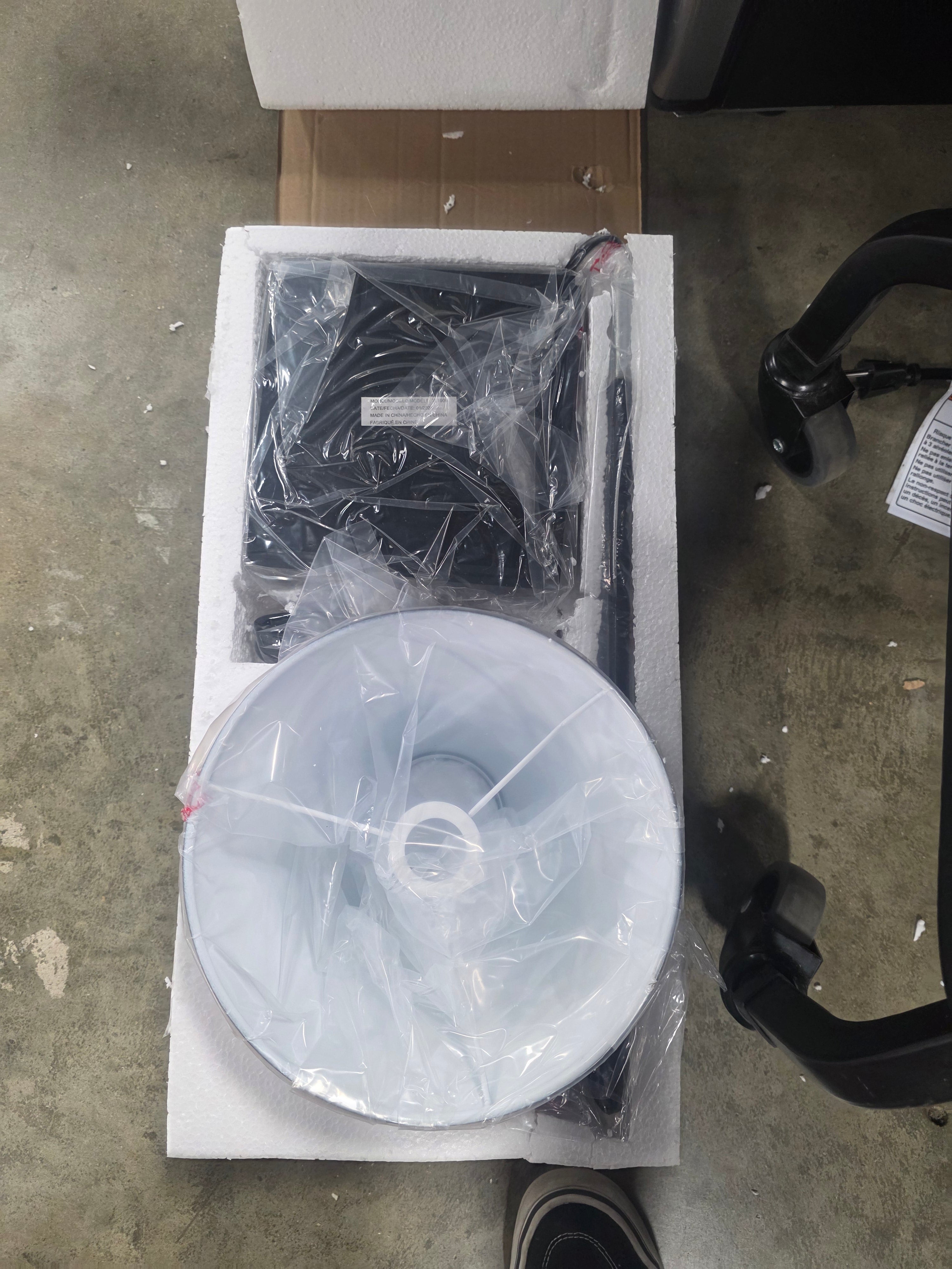 Table Lamp with Metal Shade