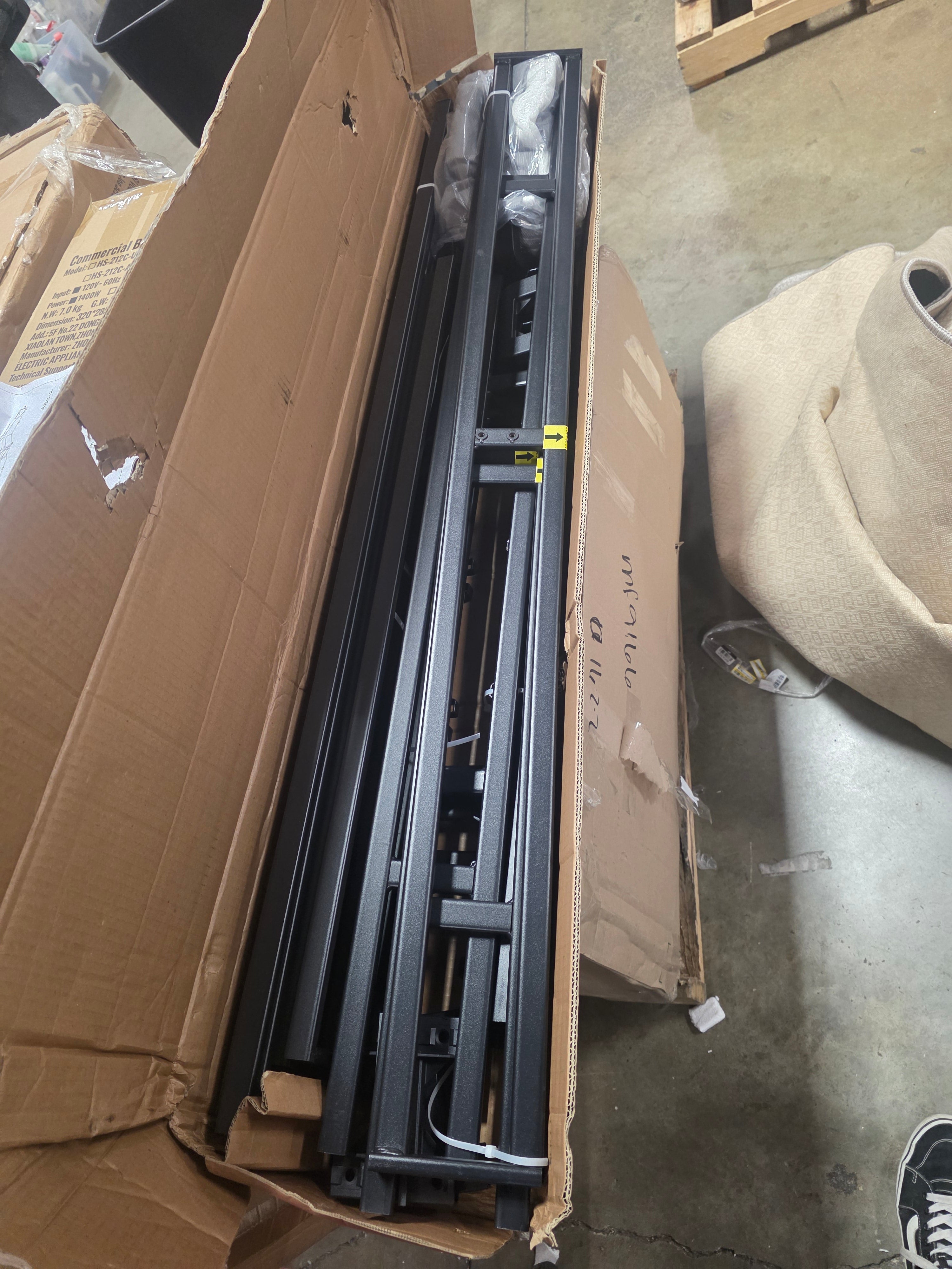 Metal Smart Box Spring with Quick Assembly, Mattress Foundation, Full