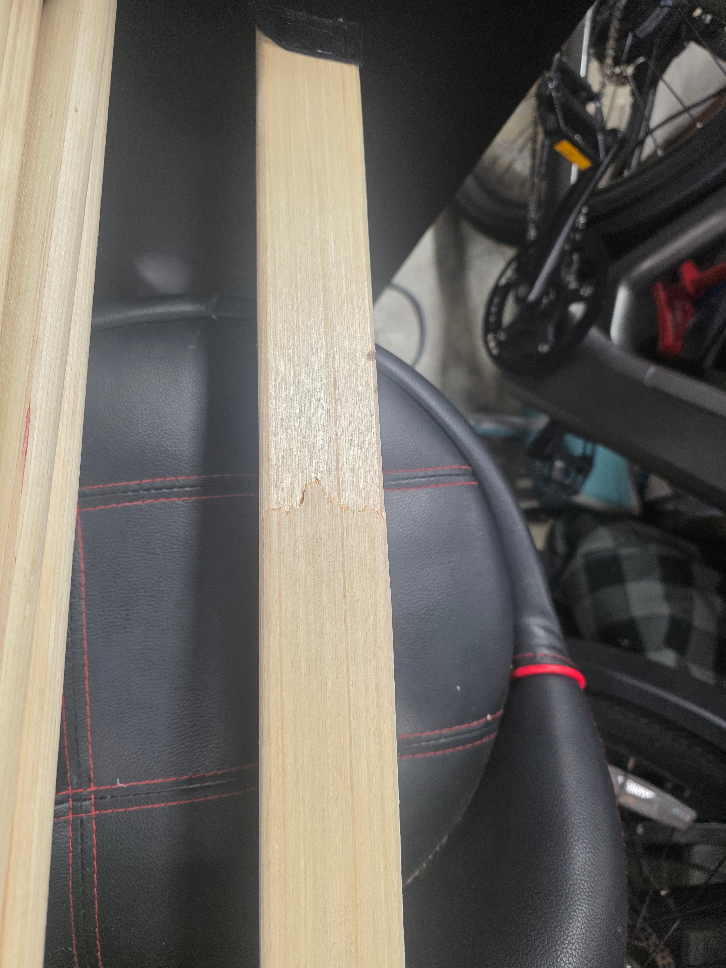 Dorm Twin Bed Cream - Upholstered Headboard, Plywood Frame, No Box Spring Needed