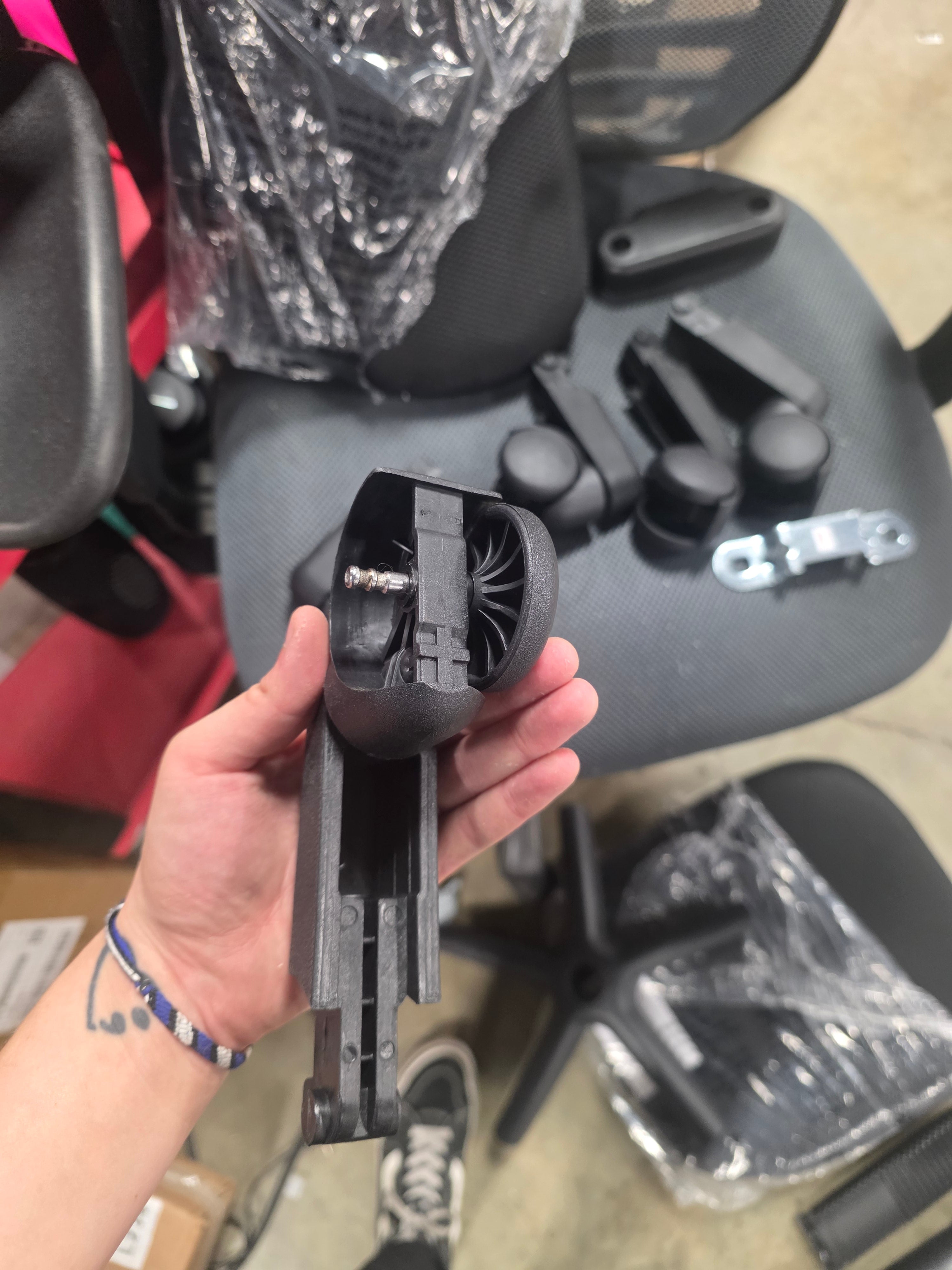 Task Dorm Chair Black