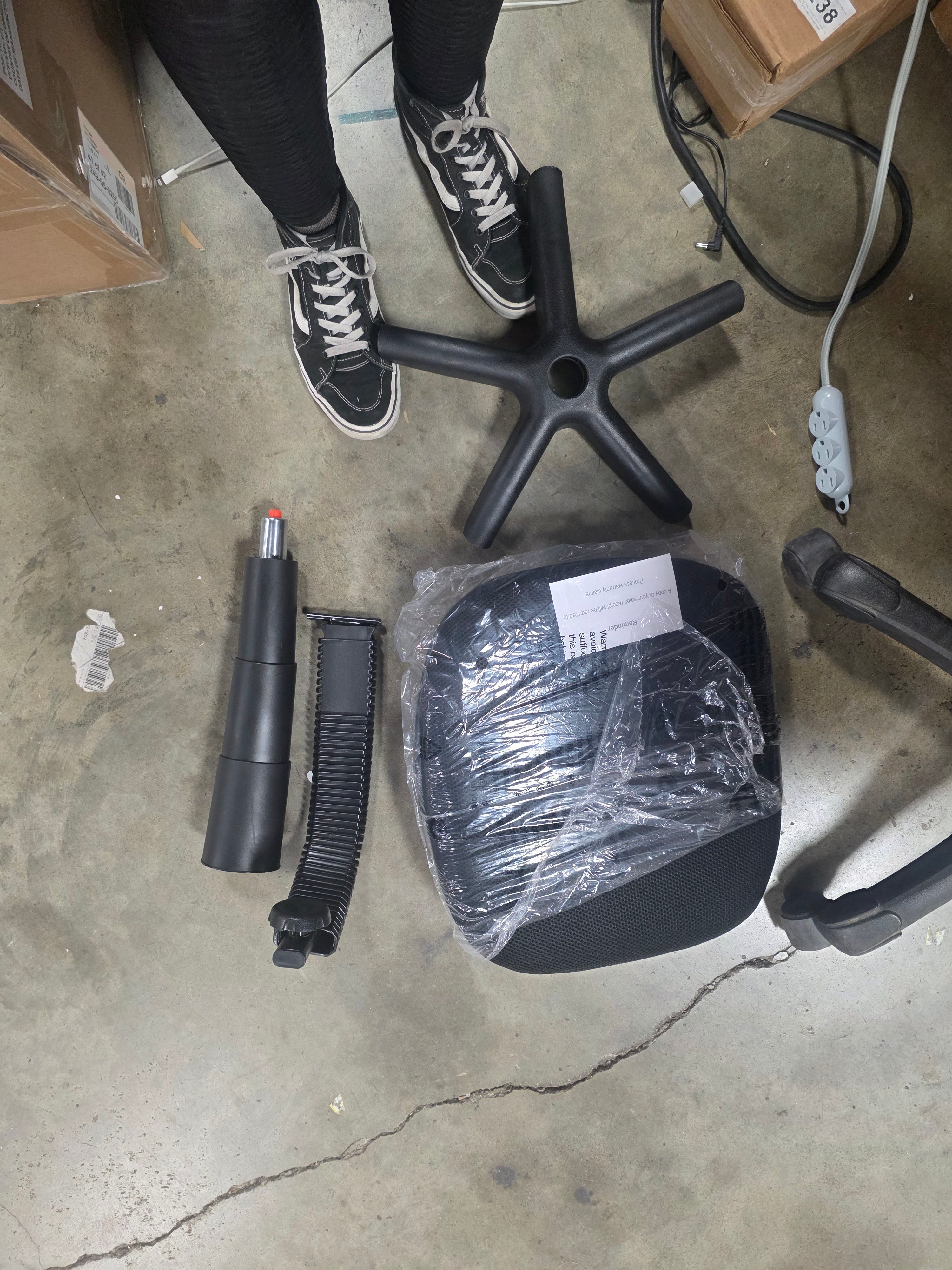 Task Dorm Chair Black