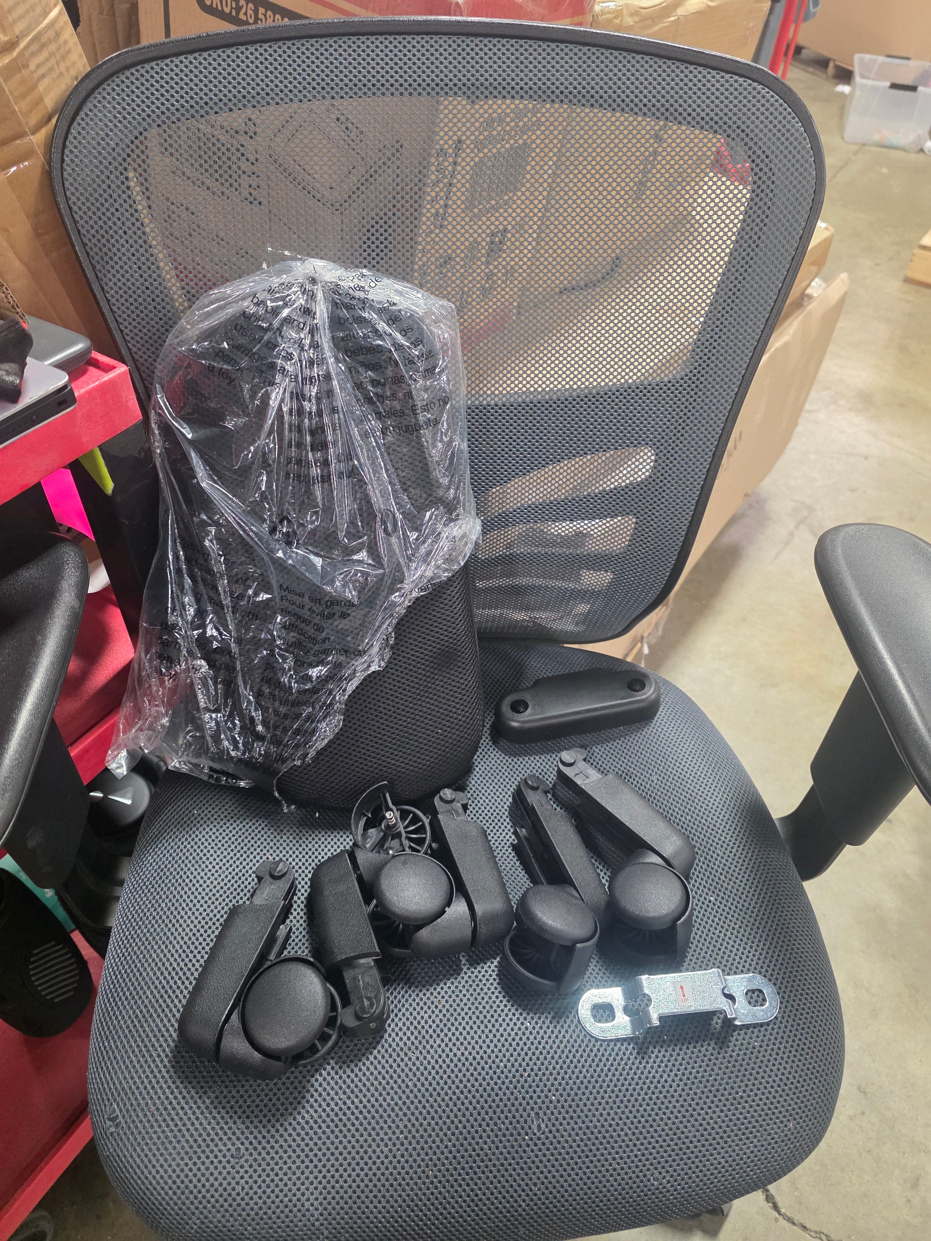 Task Dorm Chair Black