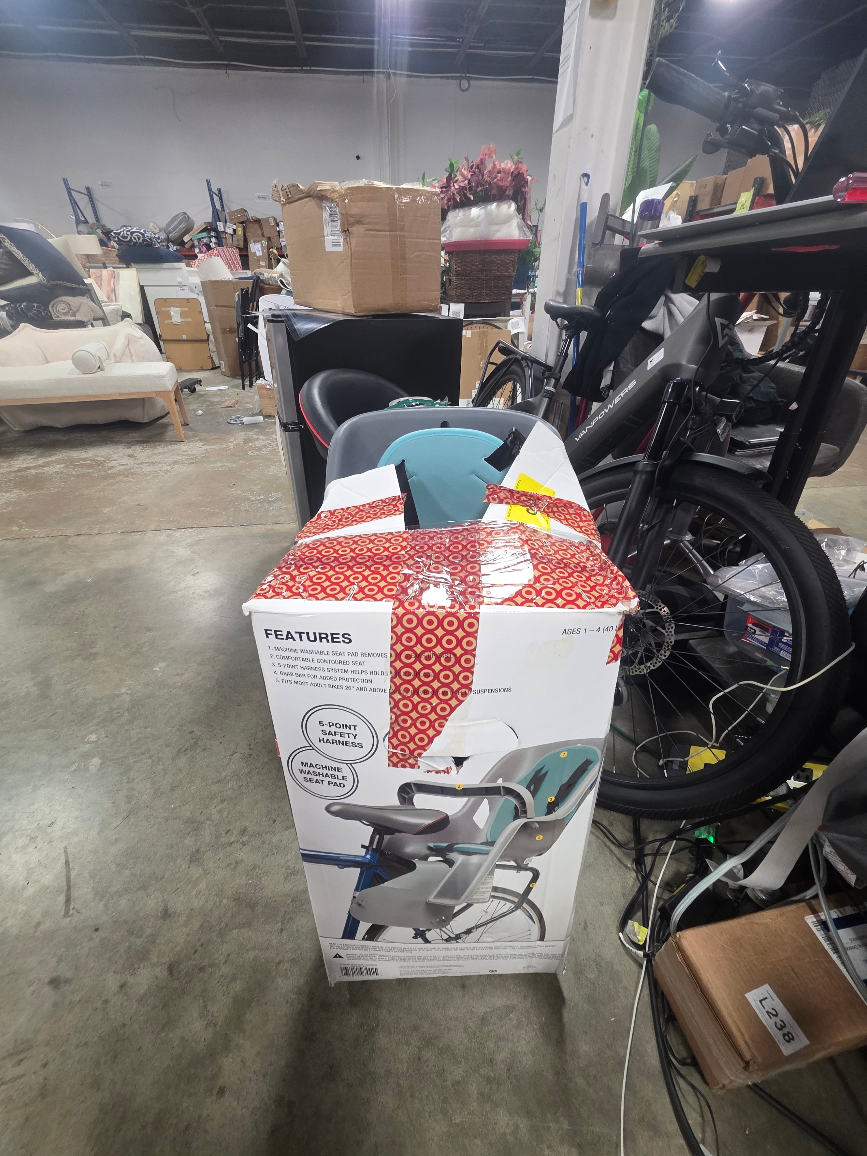 Skipper Kids' Bike Seat