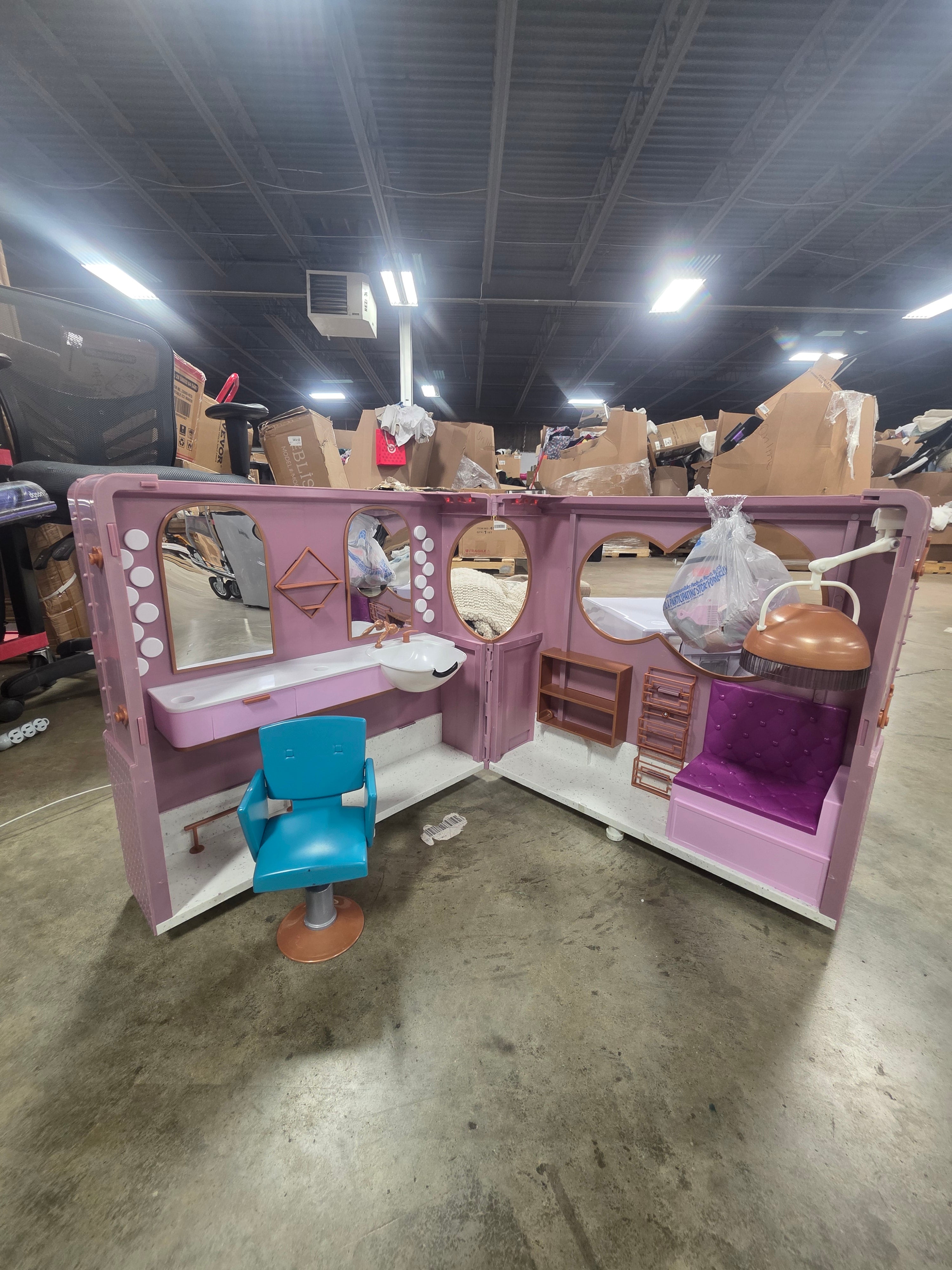 Hair Salon Playset for Dolls